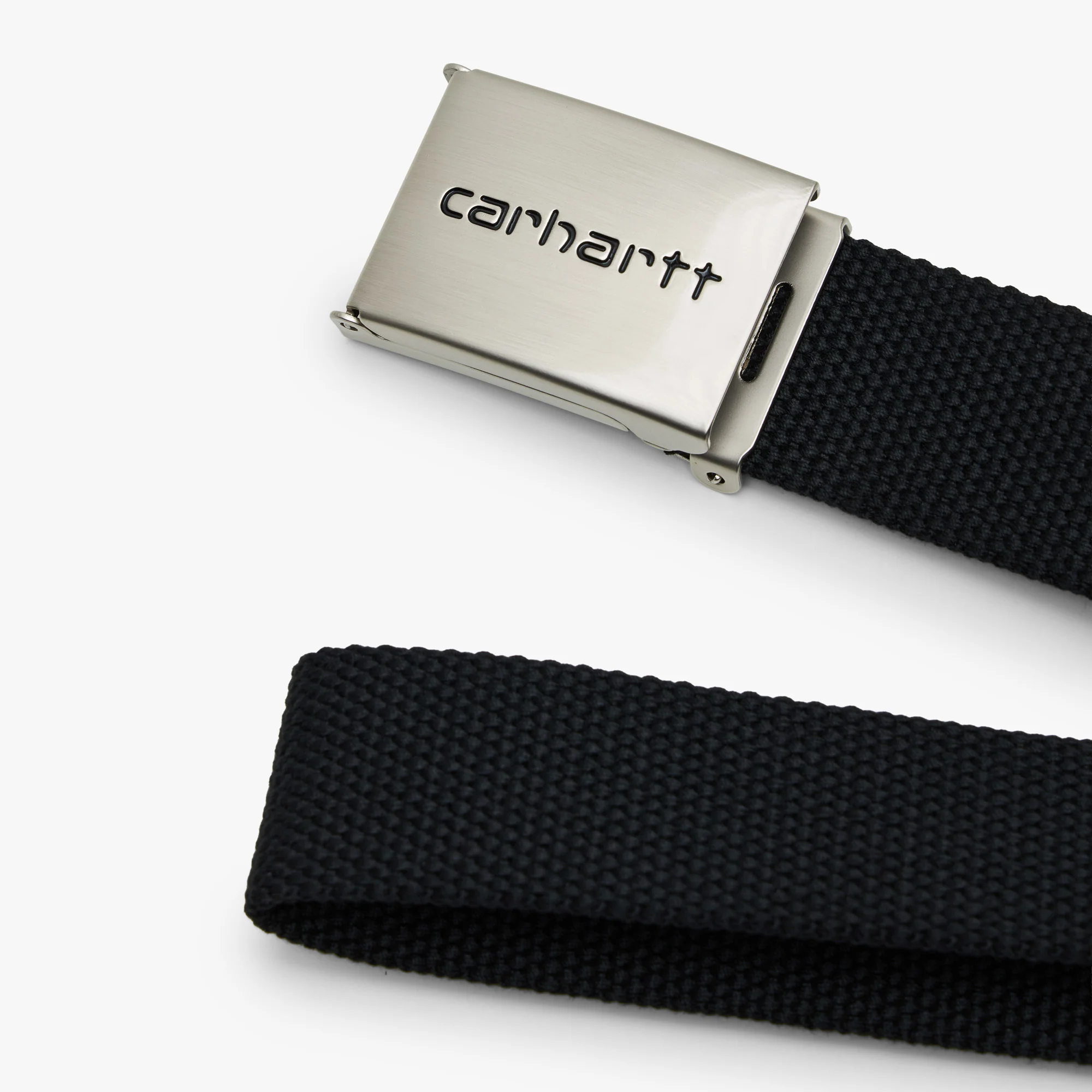 Carhartt WIP Chrome Clip Belt Black - Image 4