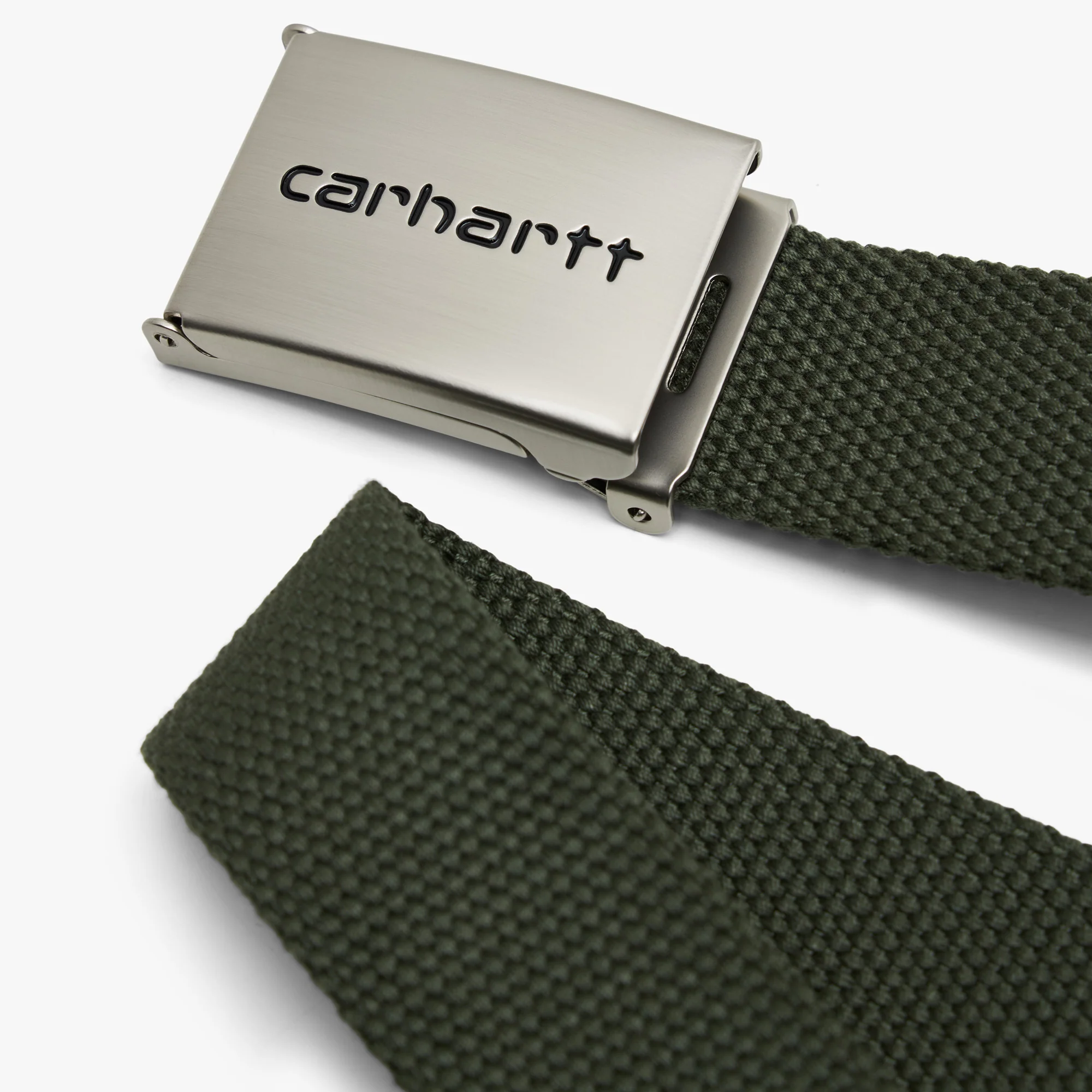 Carhartt WIP Clip Belt Chrome Leaf - Image 4