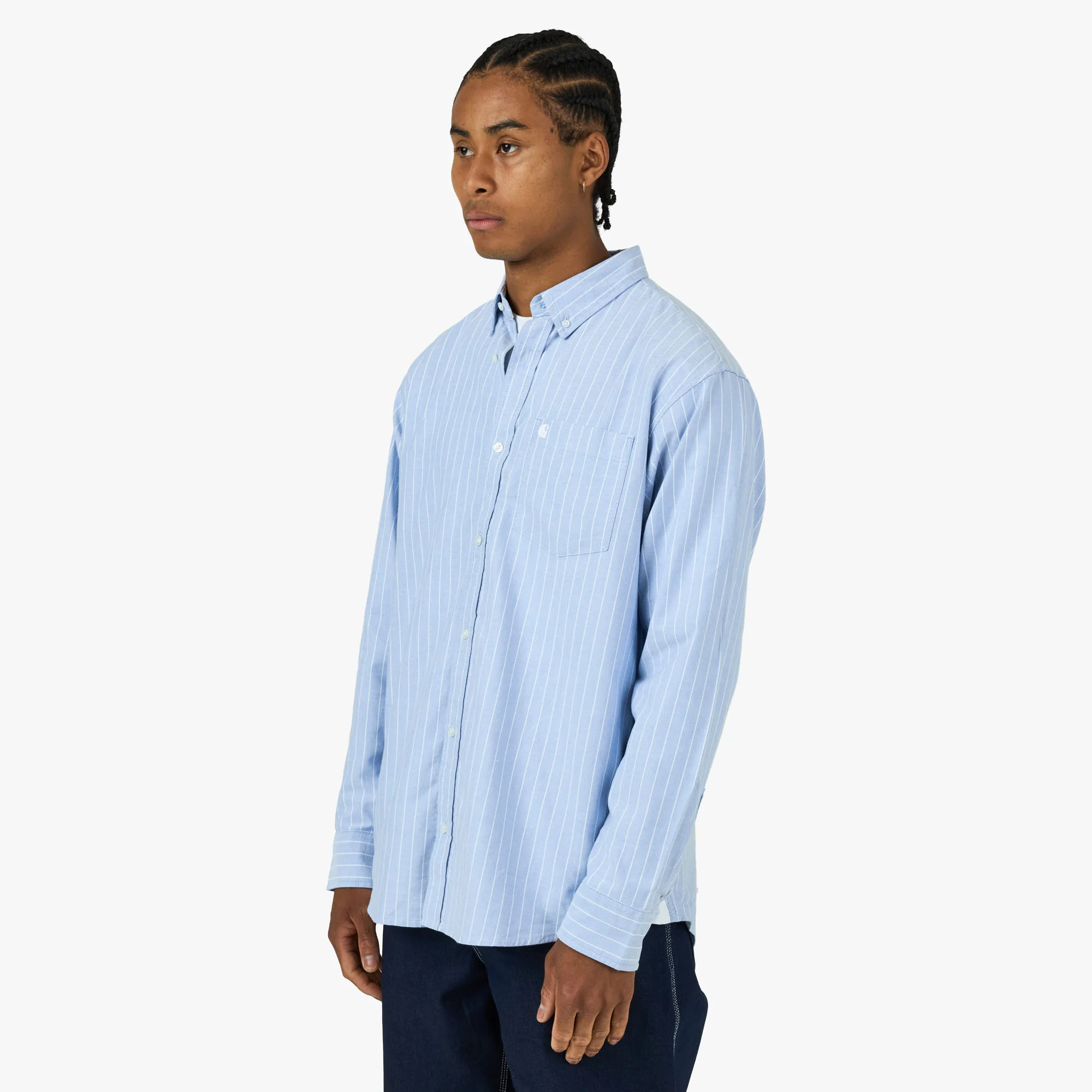 Carhartt WIP Longsleeve Cassel Shirt Bleach / White - Image 2