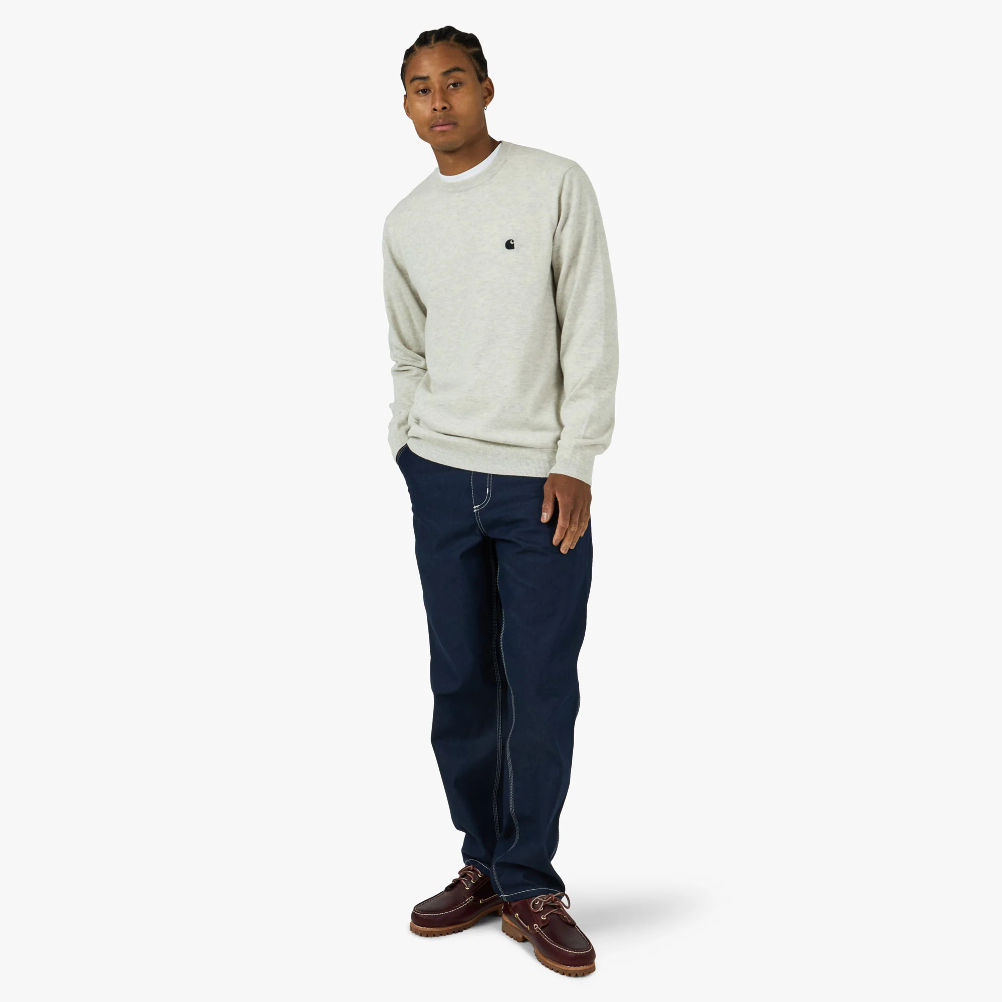 Carhartt WIP Madison Sweater Fleur De Sel - Image 6