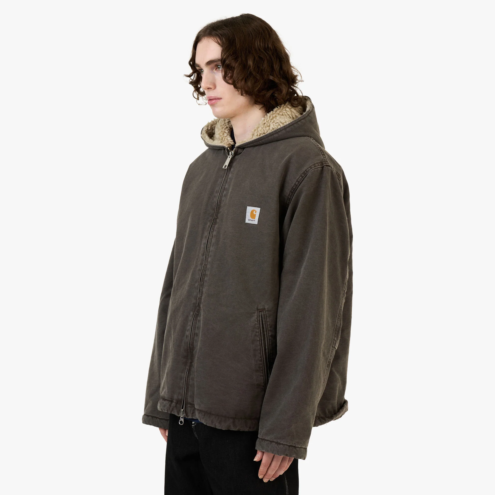 Carhartt WIP Mitch Jacket Brass / Dusky Canvas - Image 2
