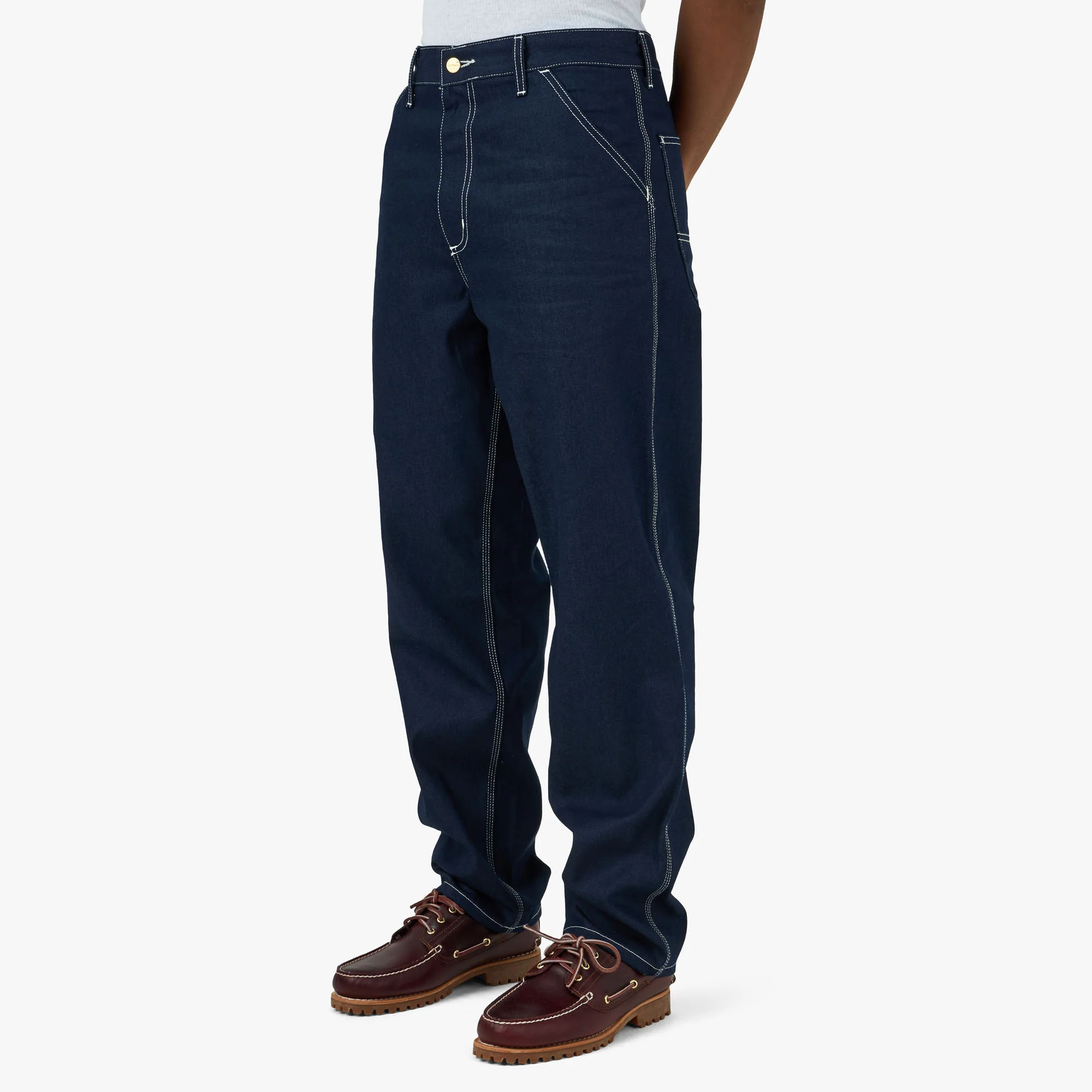 Carhartt WIP Simple Norco Denim Pants Blue Rigid - Image 2
