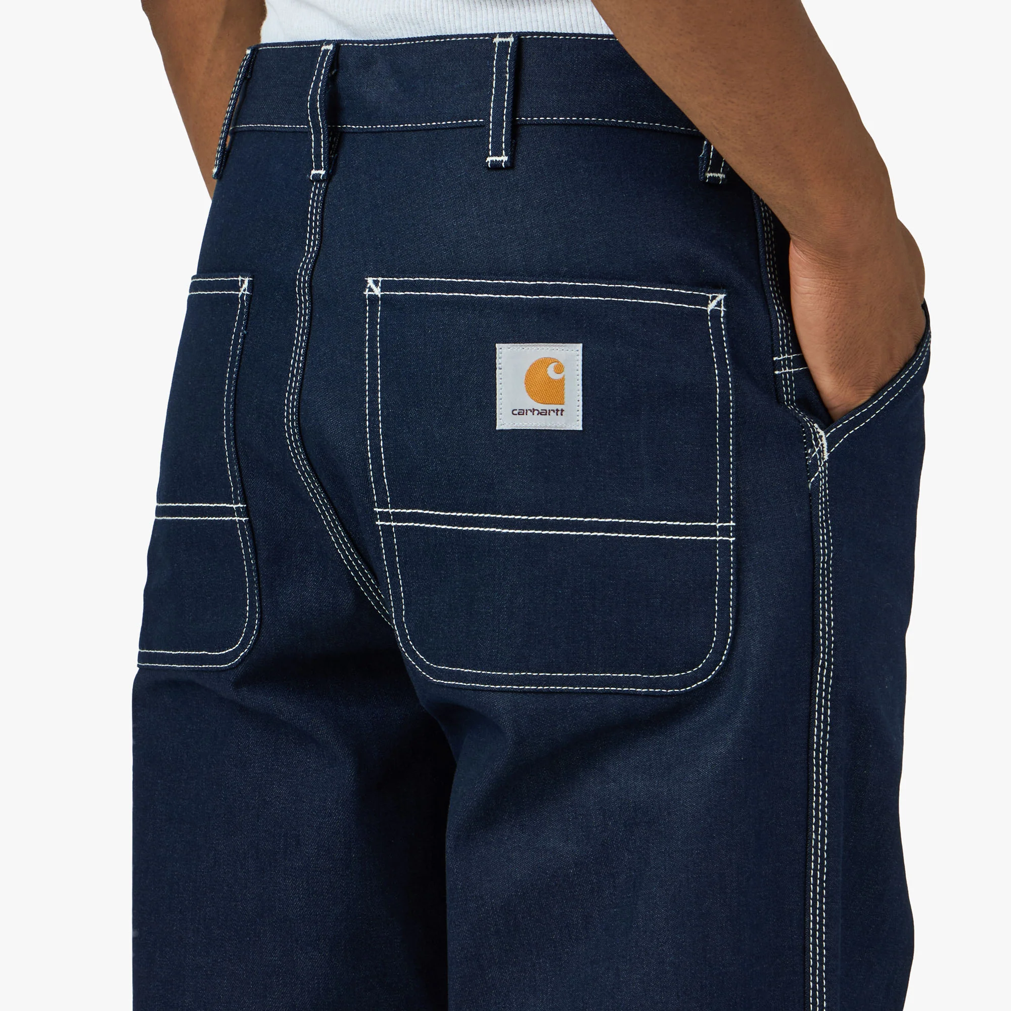 Carhartt WIP Simple Norco Denim Pants Blue Rigid - Image 5