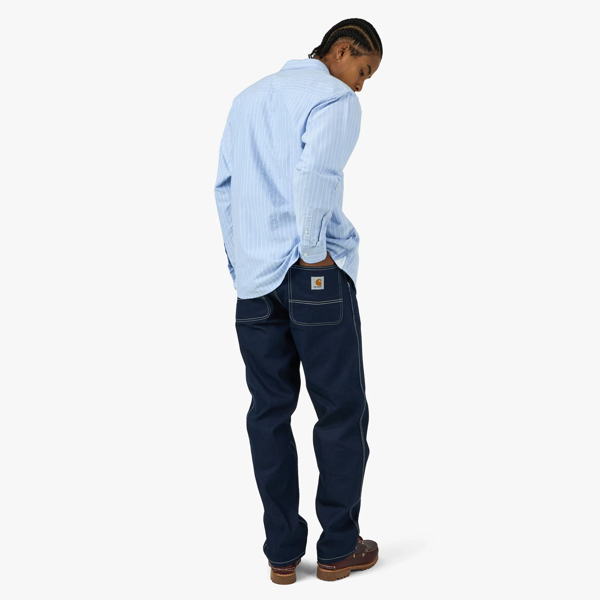 Carhartt WIP Simple Norco Denim Pants Blue Rigid - Image 7