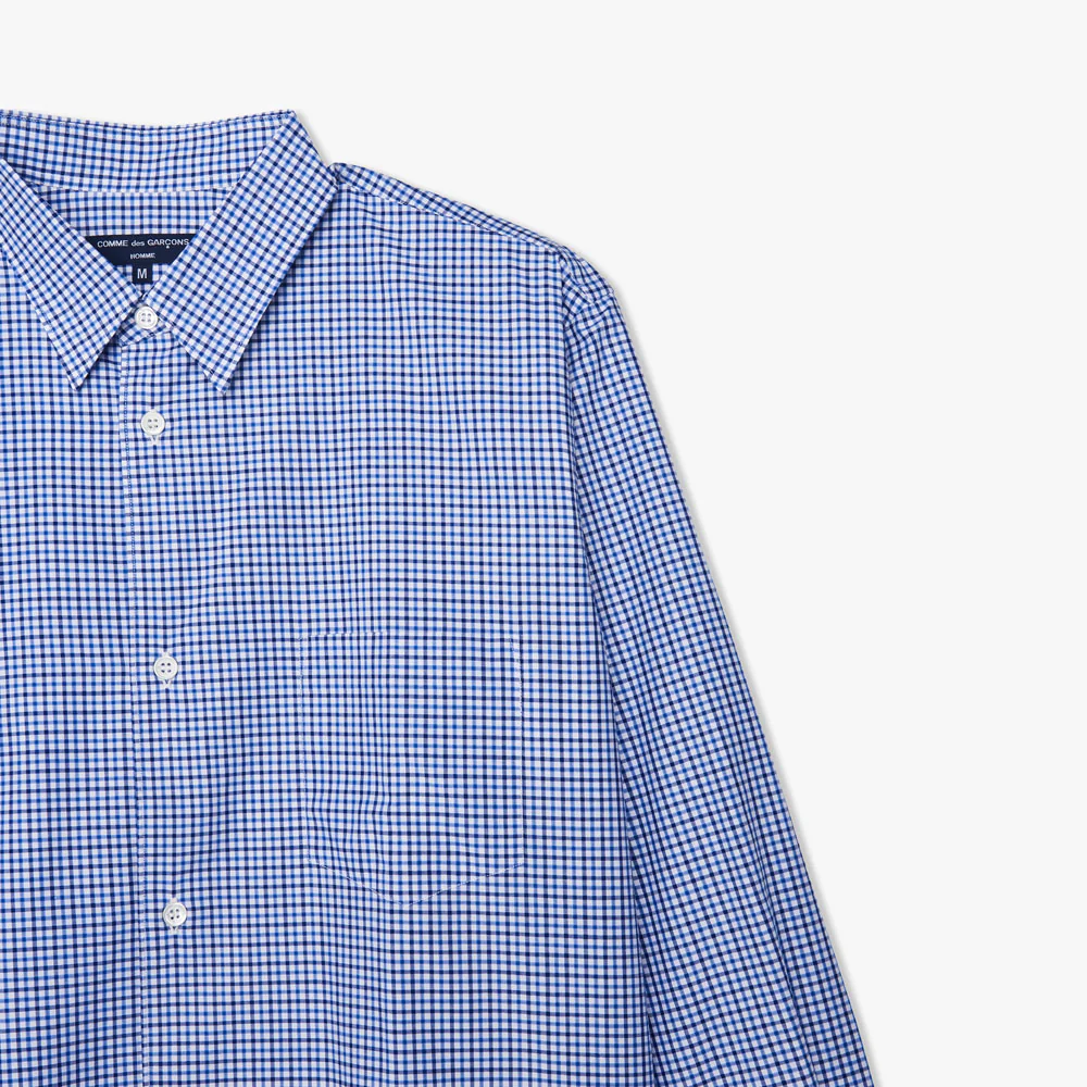 COMME des GARÇONS HOMME Panel Button Up Shirt / Camo - Image 6