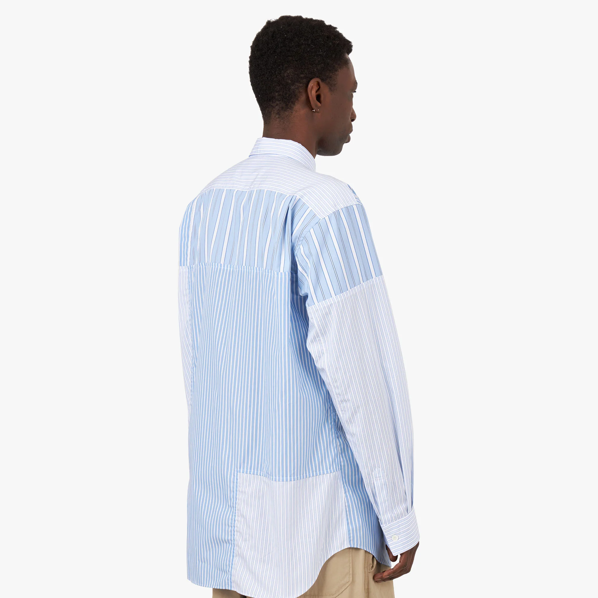 COMME des GARÇONS Andy Warhol Cotton Shirt / Stripe - Image 3