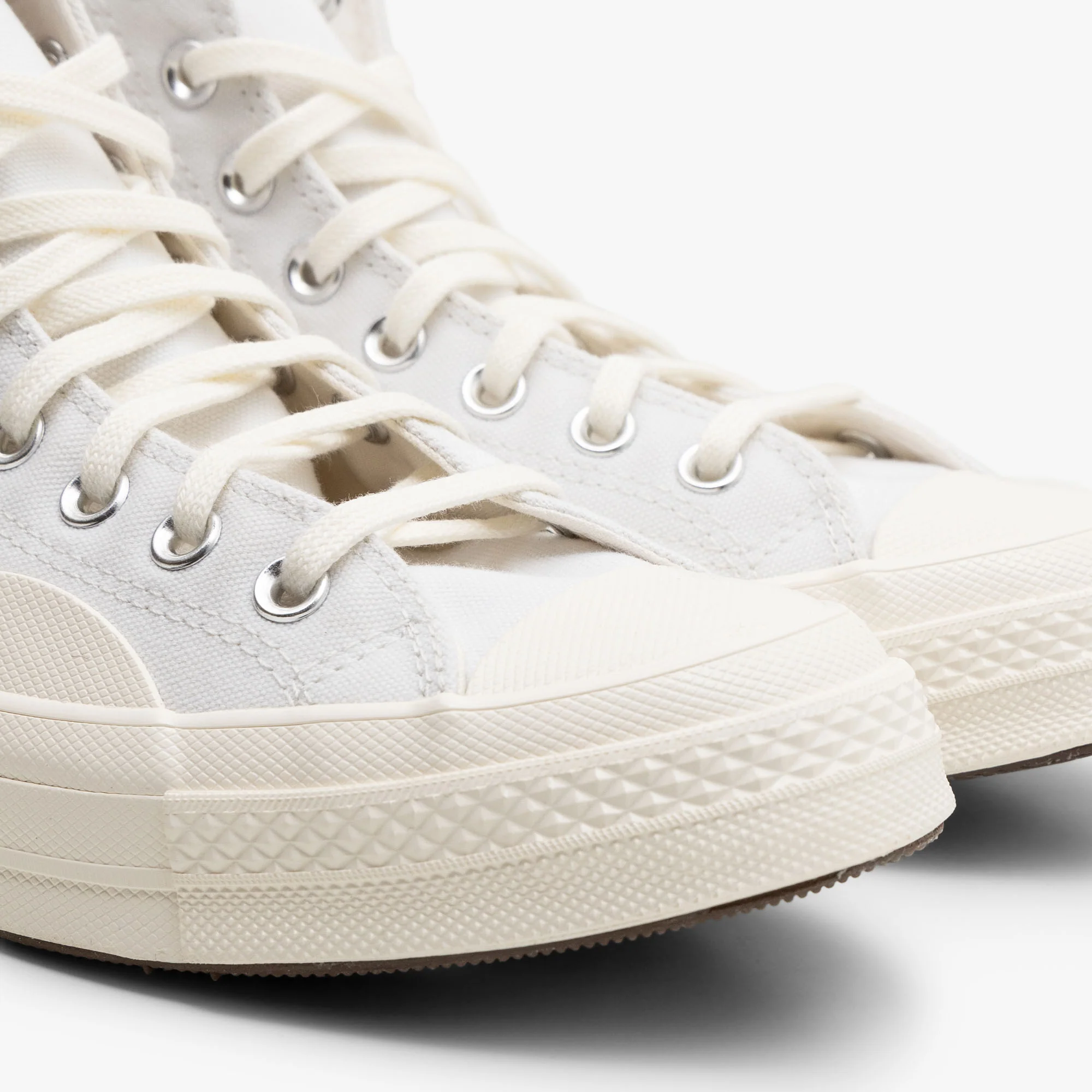 Converse Chuck 70 Textured Hi / White / Vintage White - Egret - Image 6