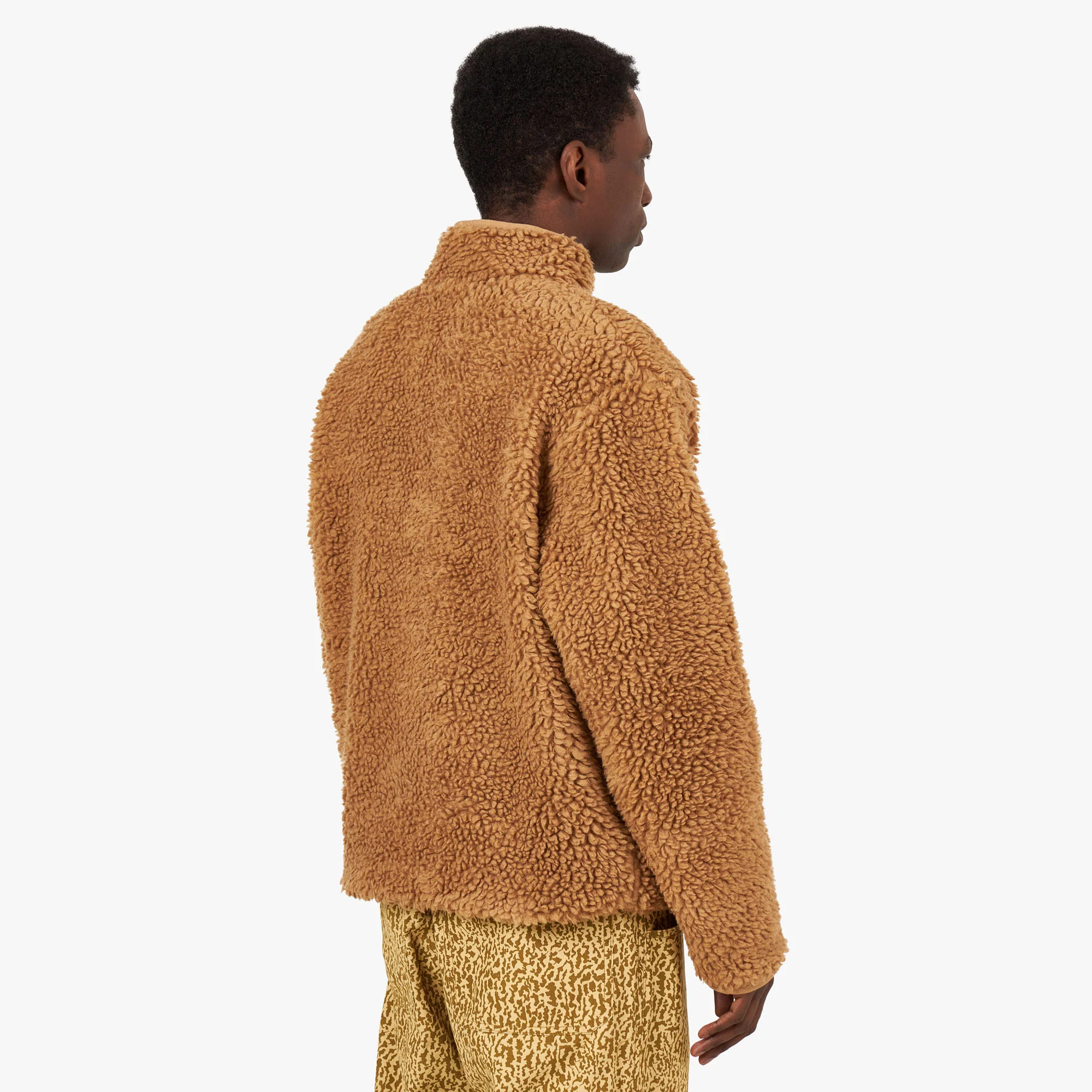 District Vision Half-Zip High-Pile Merino Fleece / Sand - Image 3