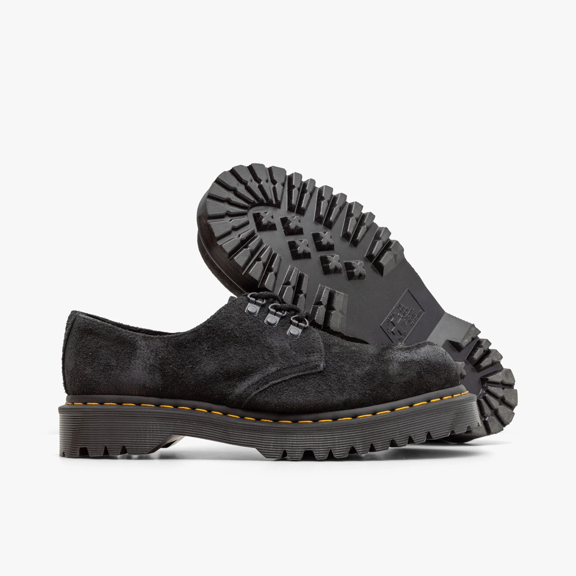 Dr. Martens 1461 Hairy Suede Black - Image 2
