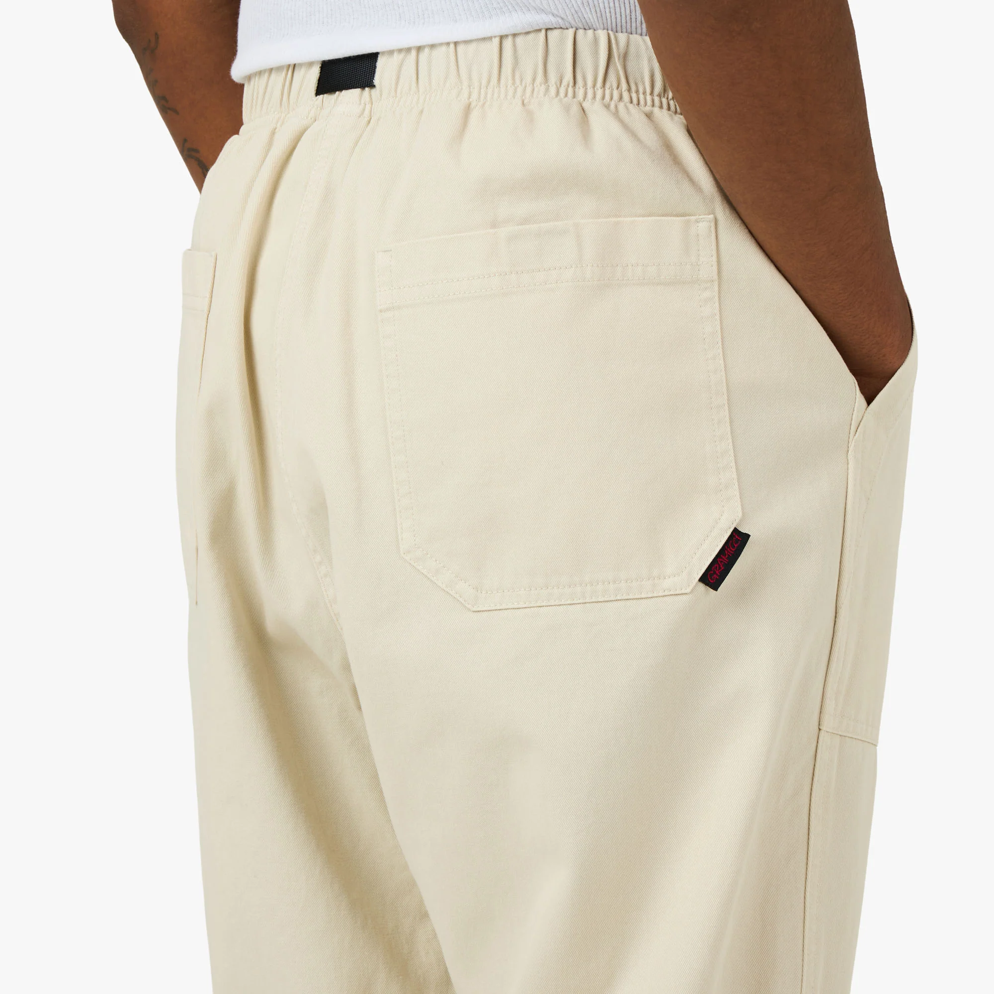 Gramicci Loose Tapered Ridge Pants Greige - Image 5