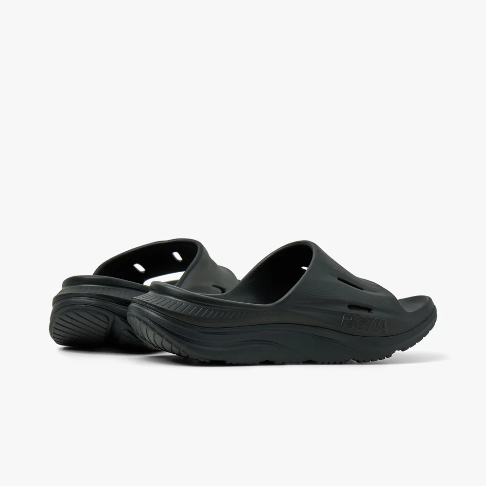 Hoka Ora Recovery Slide 3 Black / Black - Image 4