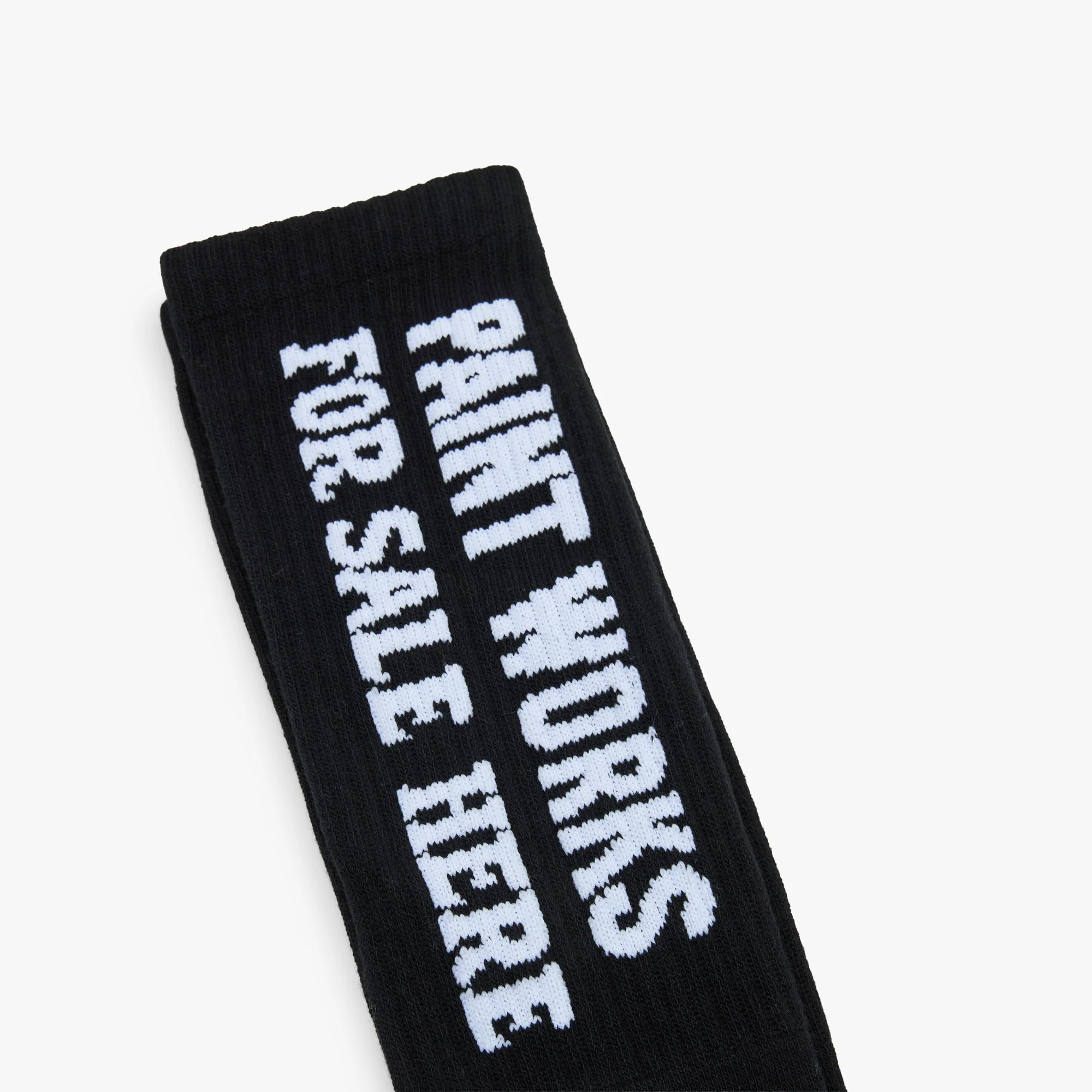 Honor The Gift For Sale Ribbed Sock Black - Image 2