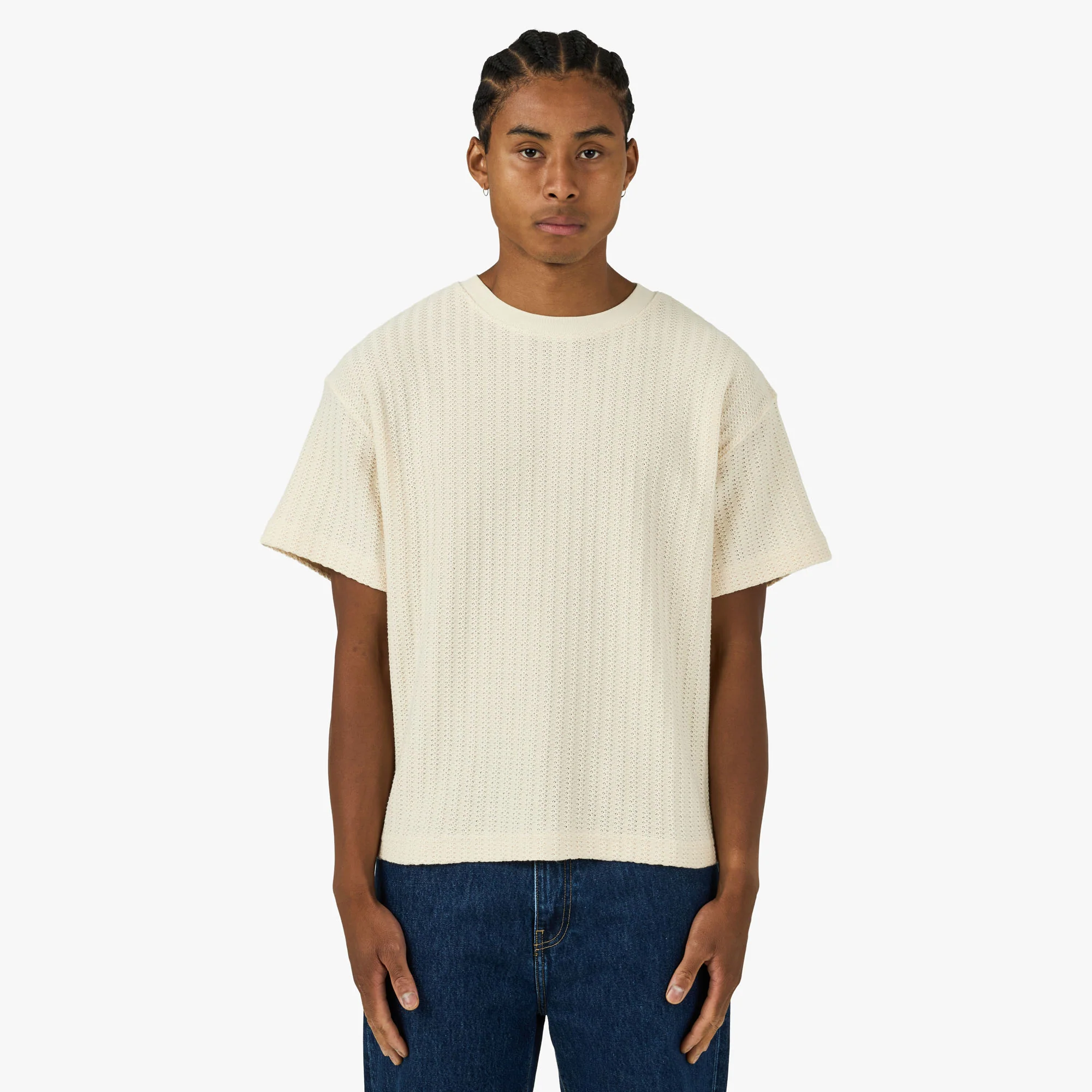 Honor The Gift Knit Standard T-Shirt Bone