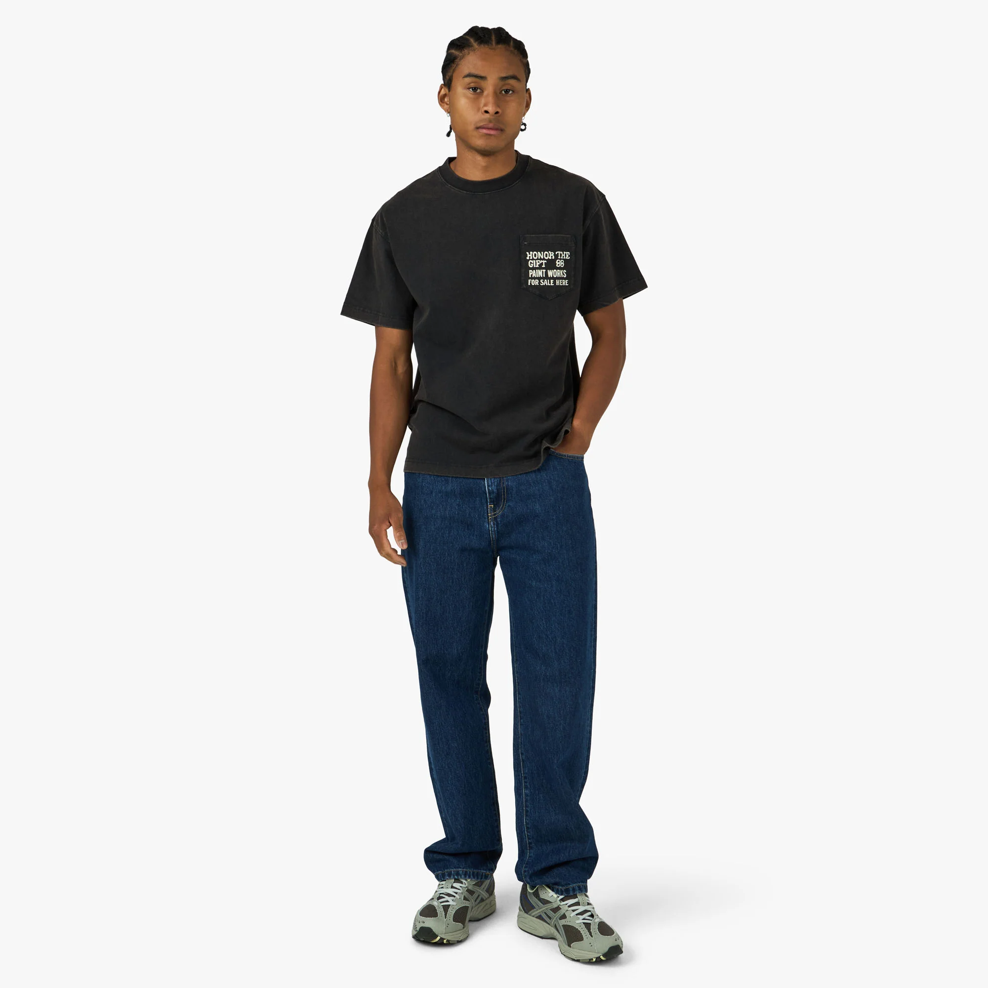 Honor The Gift Paint Works T-Shirt Black - Image 6