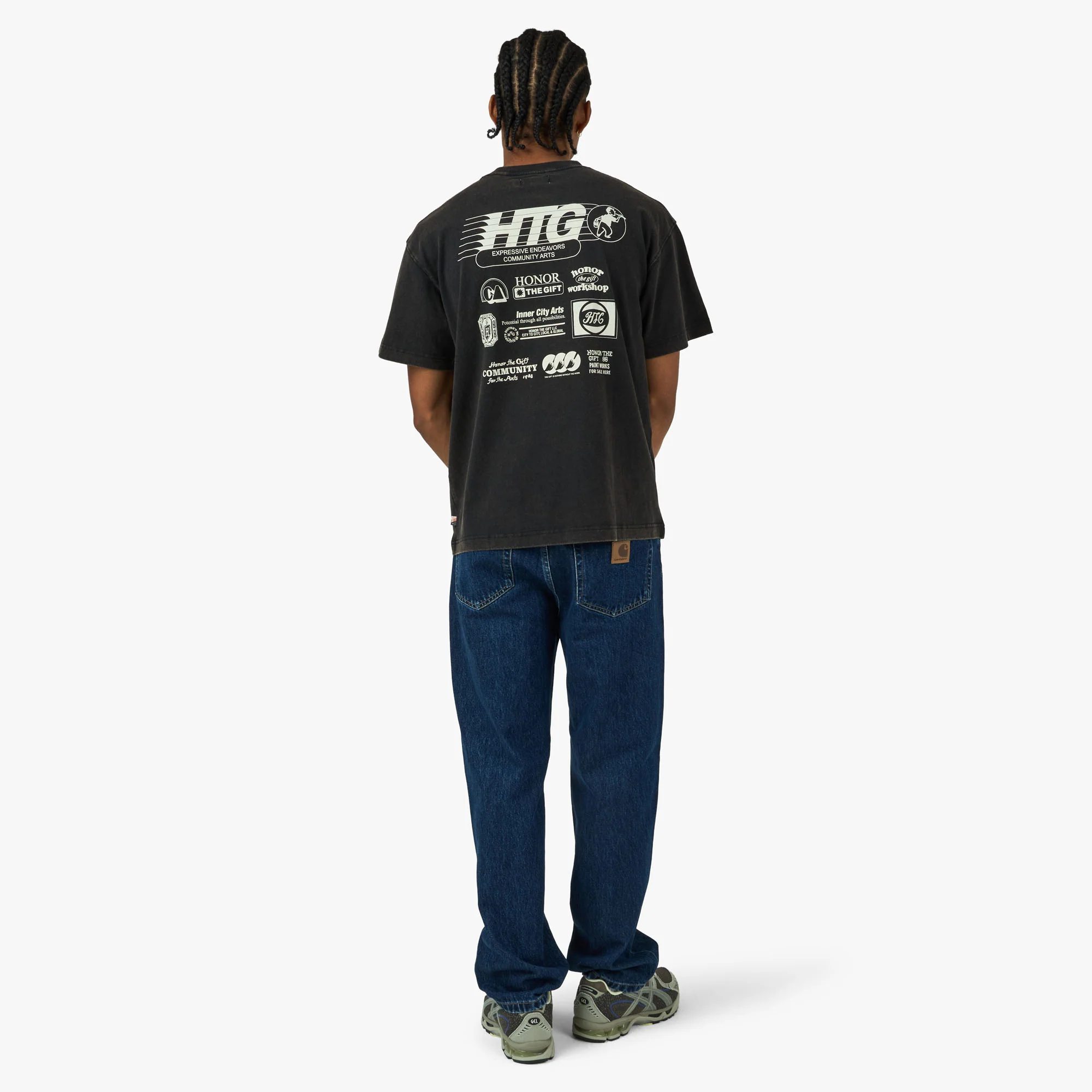 Honor The Gift Paint Works T-Shirt Black - Image 7