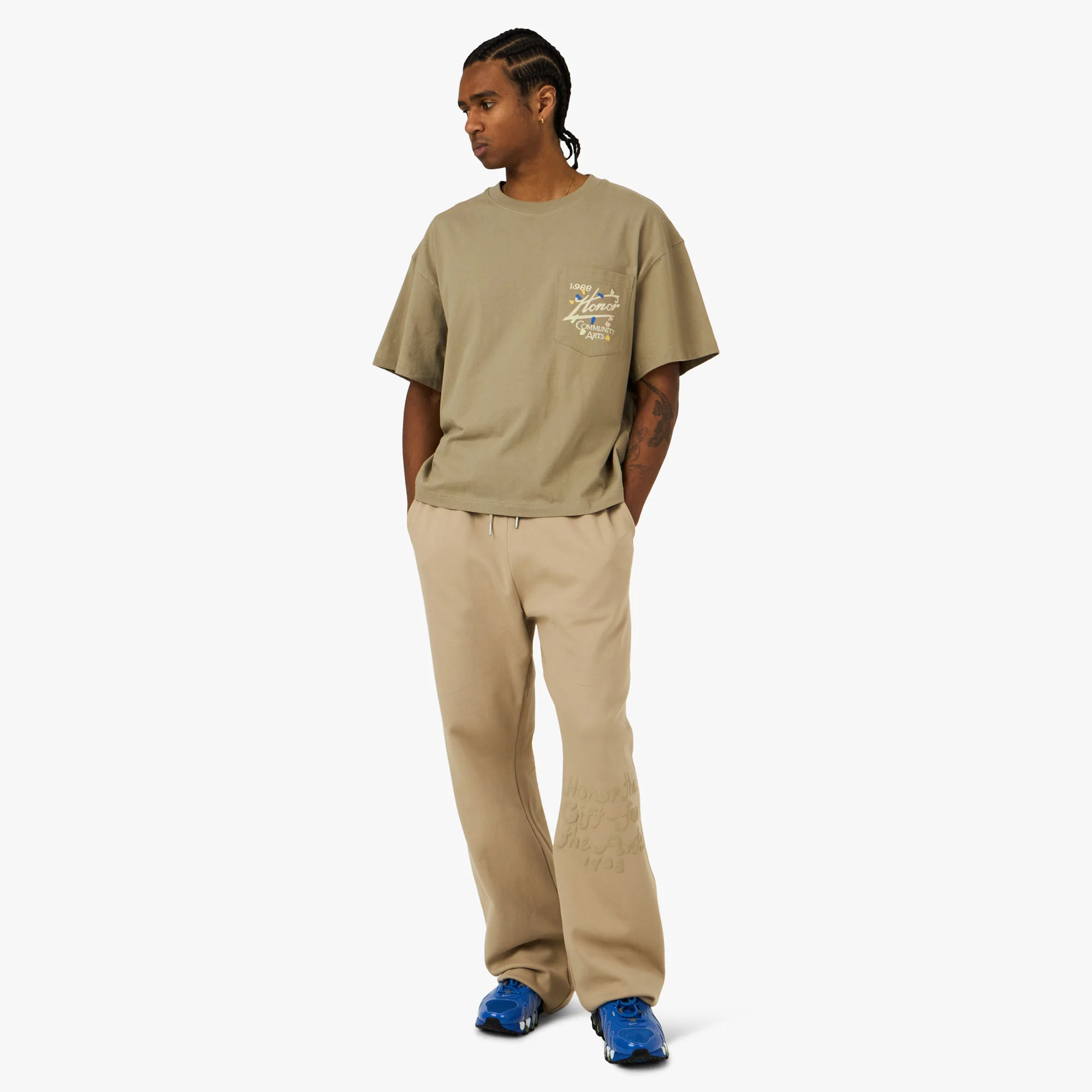 Honor The Gift Reverse Sweatpants Pebble - Image 6