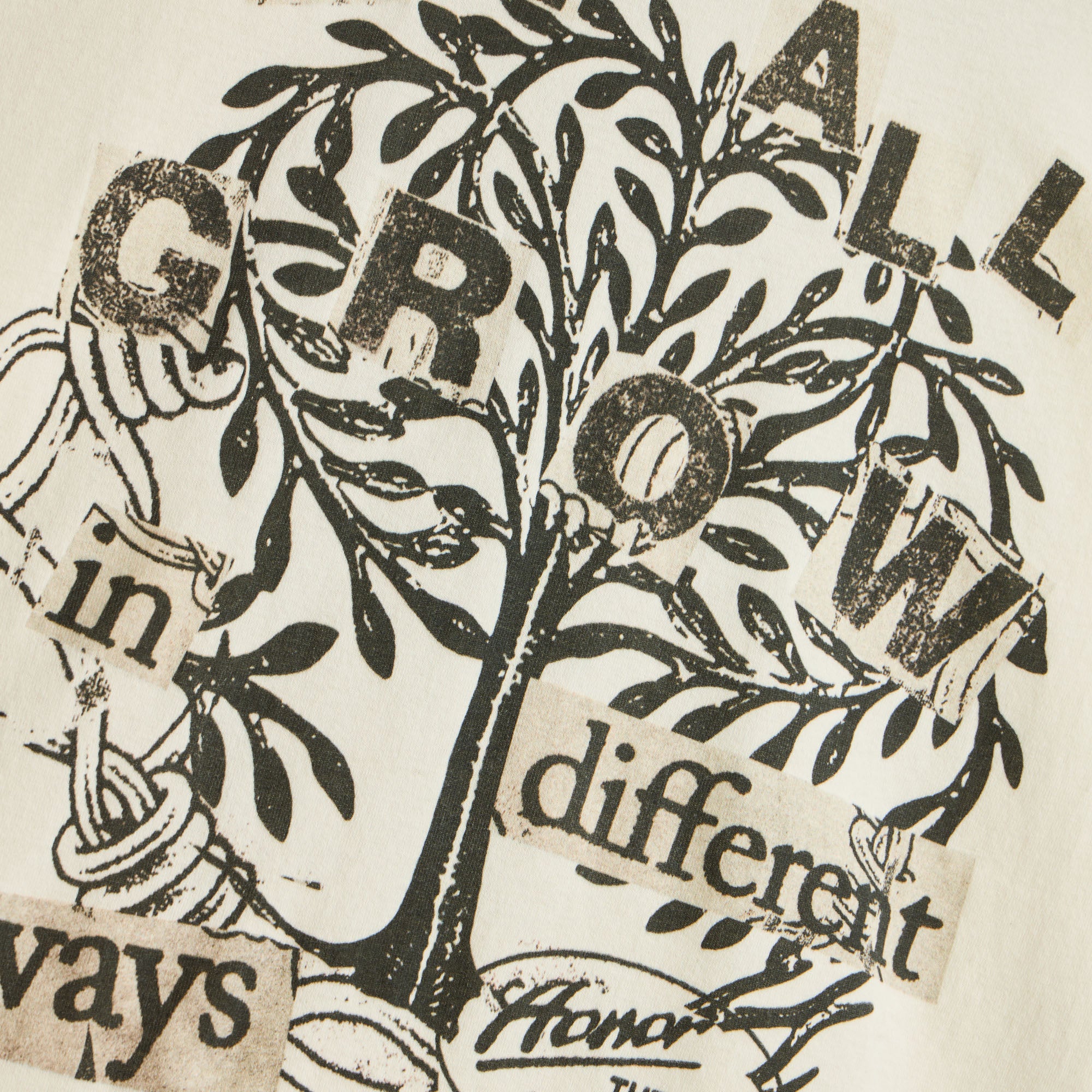 Honor The Gift We All Grow T-Shirt / White - Image 3