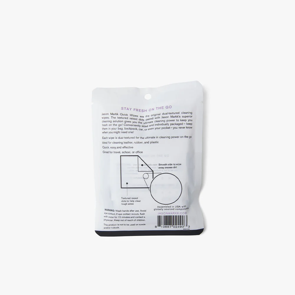 Jason Markk Quick Wipes 3 Pack - Refresh (English Only) / Assorted - Image 3