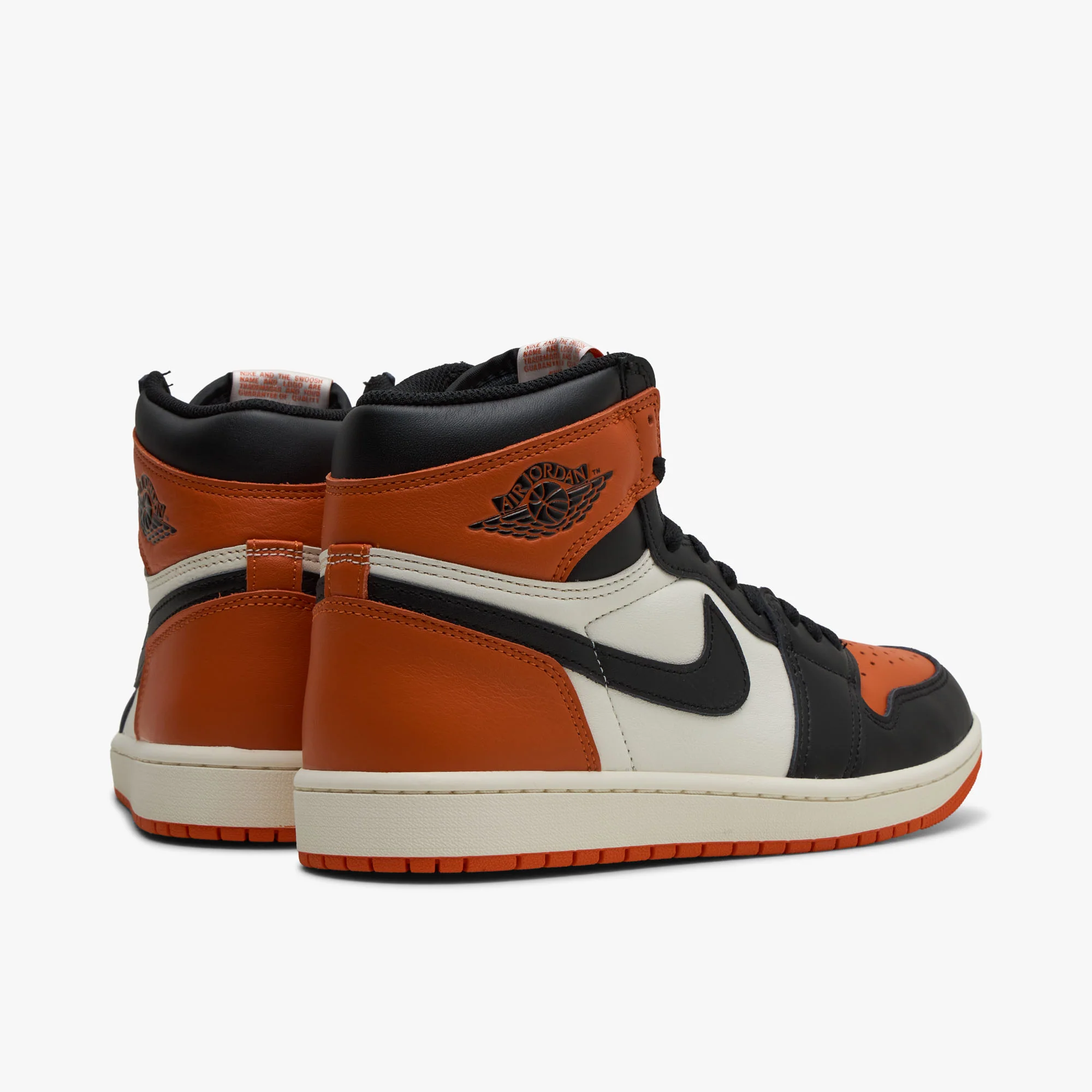 Jordan 1 Retro High OG Black / Sail - Starfish - Image 4