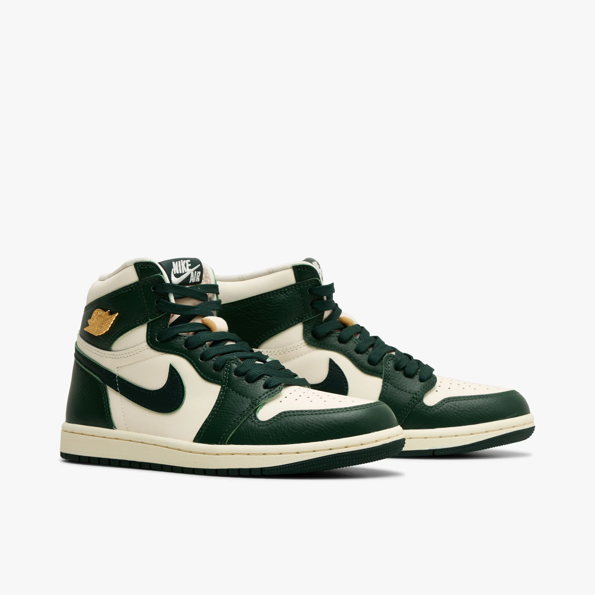 Jordan Women's 1 Retro High OG Pale Ivory / Pro Green - Image 3