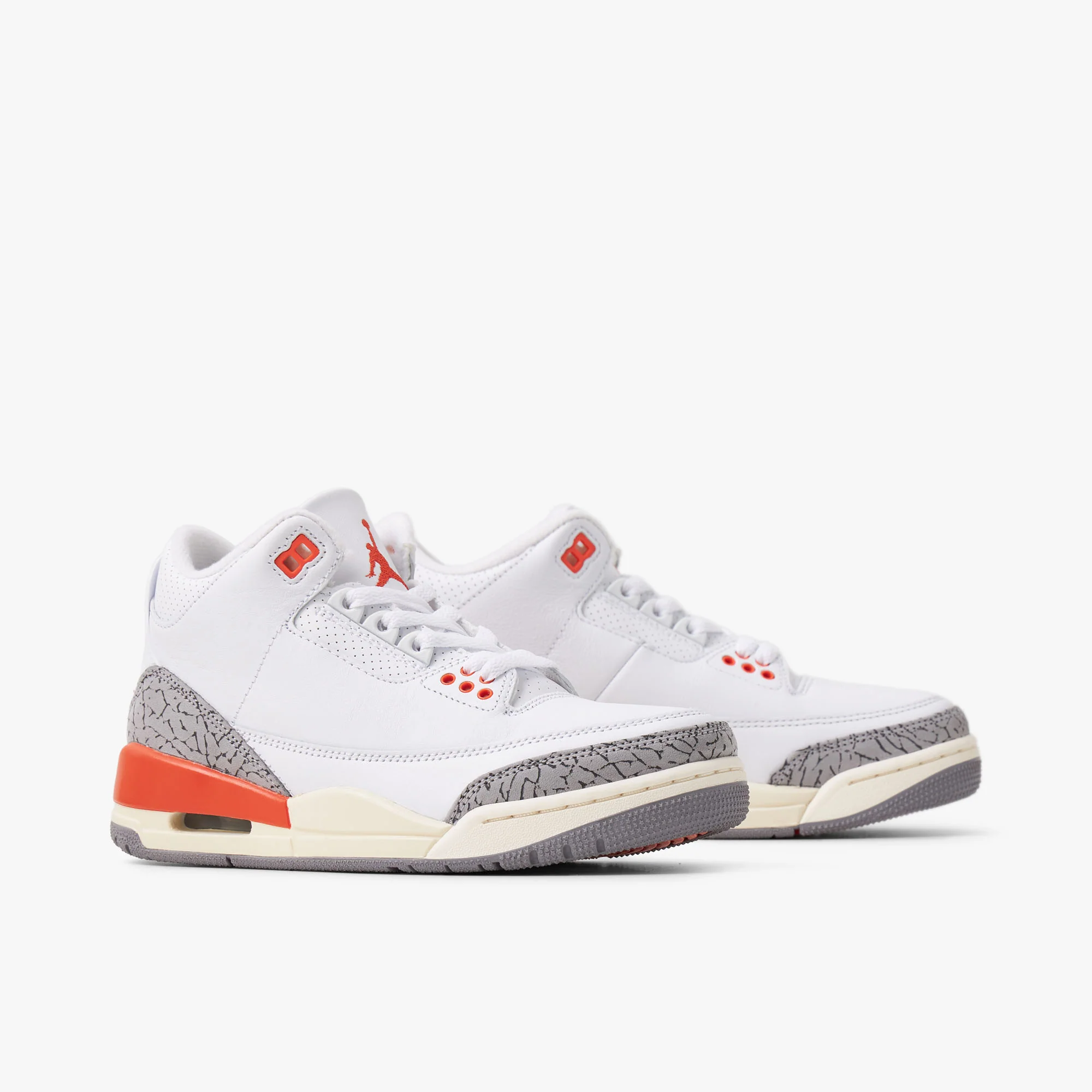 Jordan Women's 3 Retro White / Cosmic Clay - Sail - Image 3