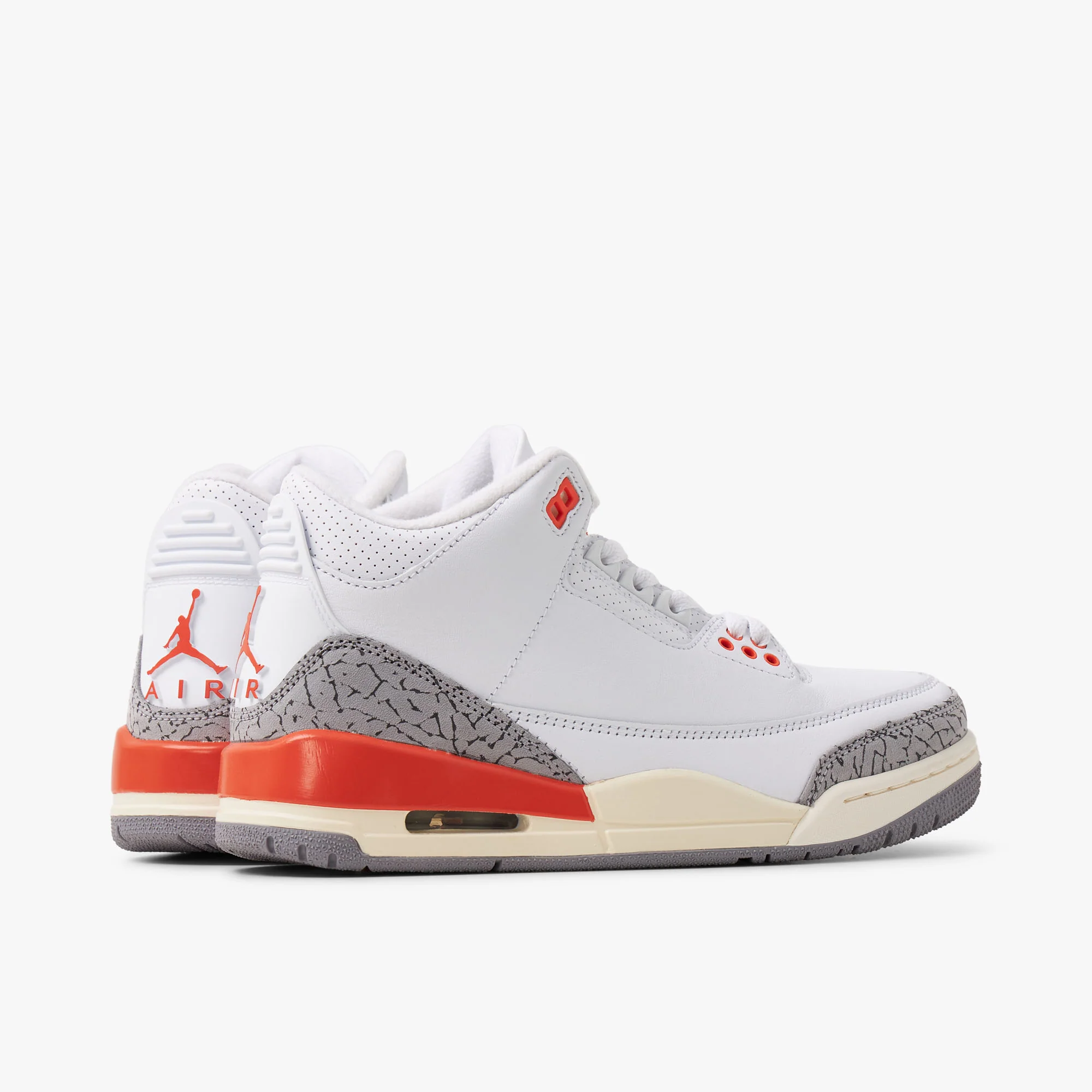 Jordan Women's 3 Retro White / Cosmic Clay - Sail - Image 4