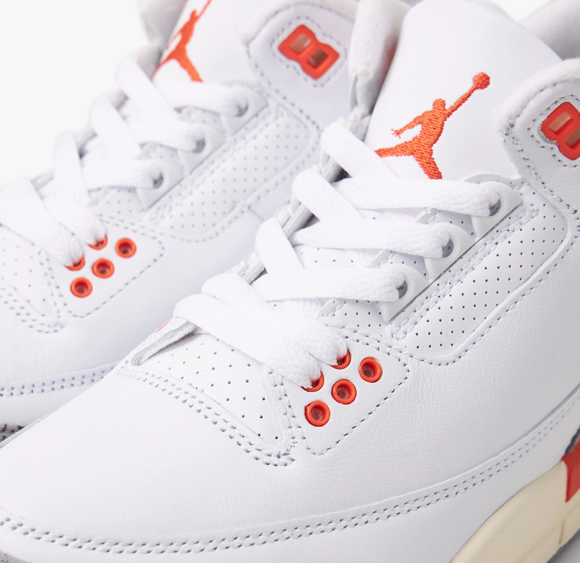 Jordan Women's 3 Retro White / Cosmic Clay - Sail - Image 7