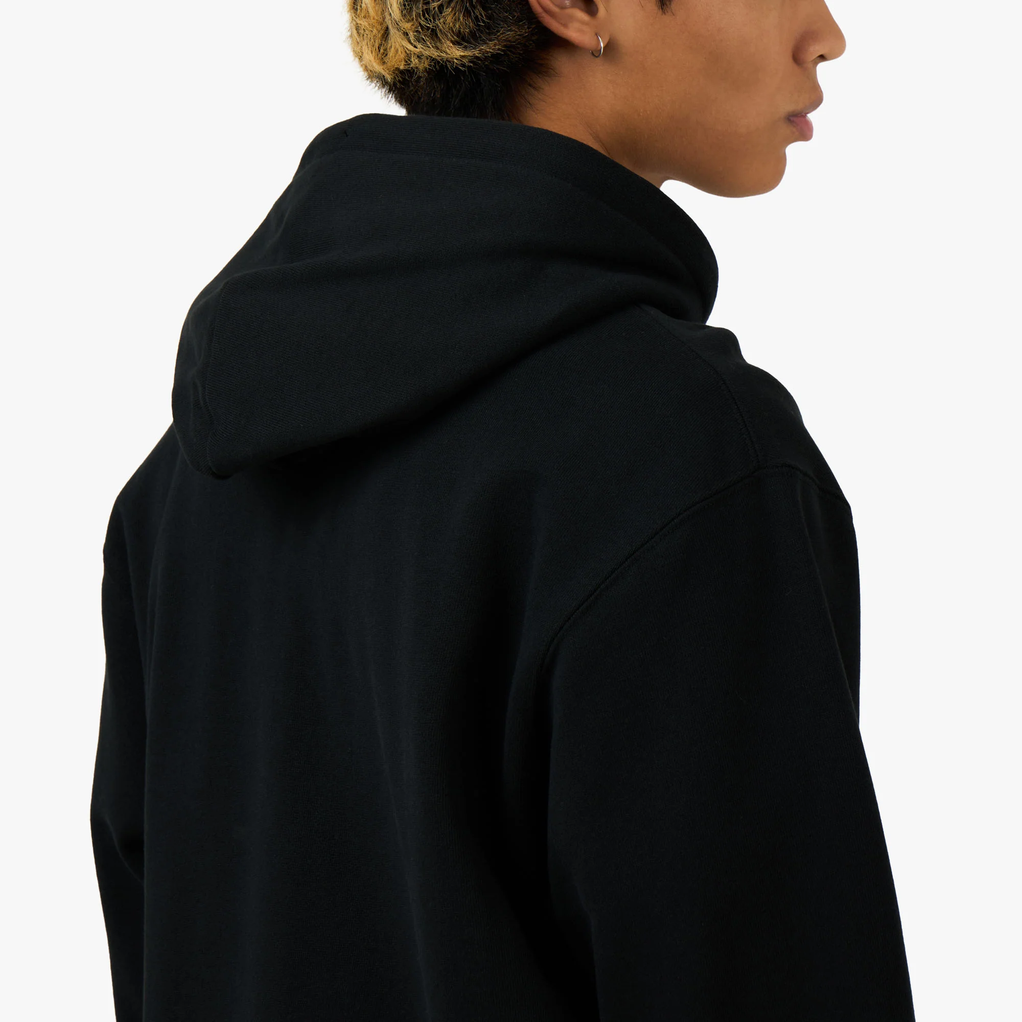 Jordan x Awake NY Full Zip Fleece Hoodie Black / University Red - Image 5