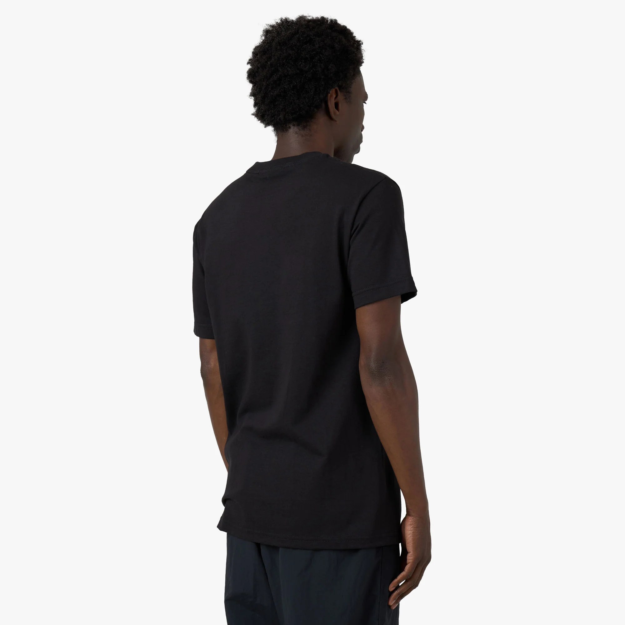 Lilypad Zinnes T-Shirt Black - Image 3