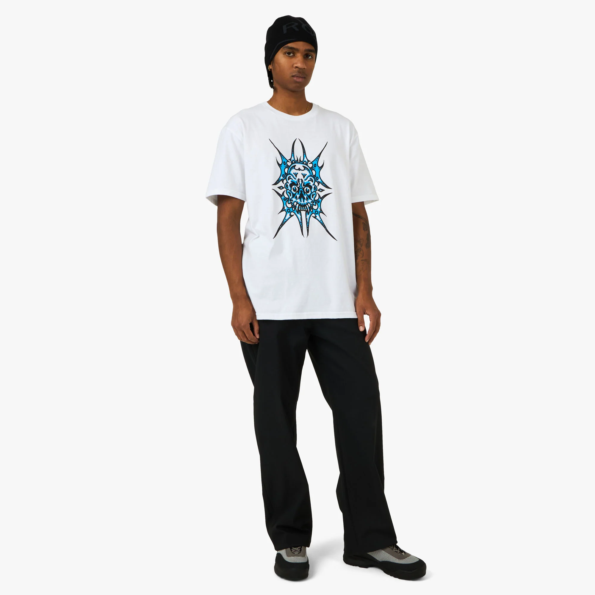 Livestock Artist Series Mitch Dixon T-Shirt White / Blue - Image 6