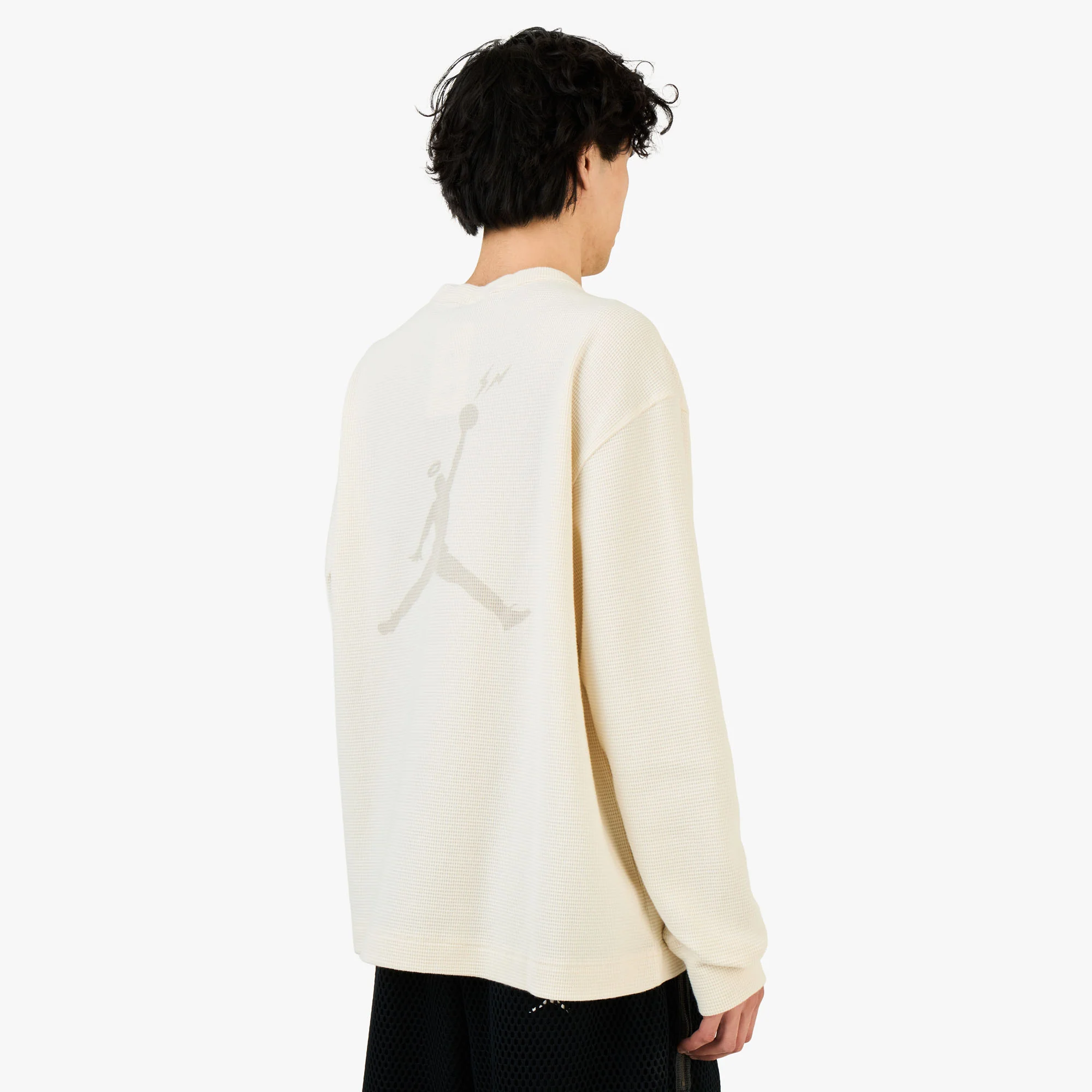 Jordan x Union x Fragment T-Shirt Pale Ivory / Black - Image 3