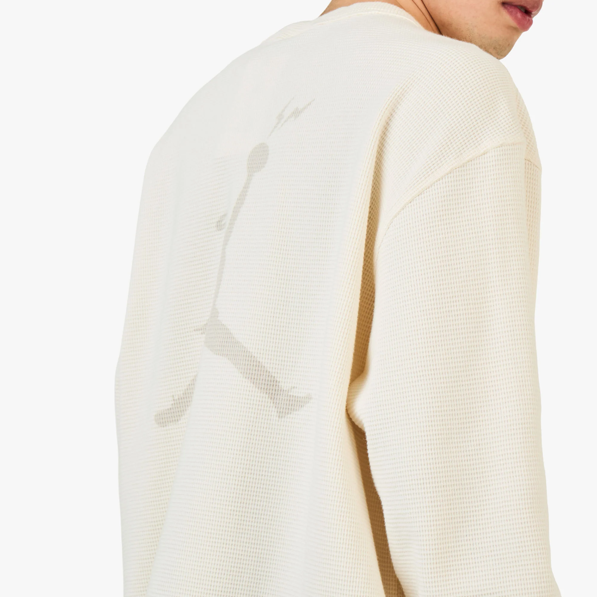 Jordan x Union x Fragment T-Shirt Pale Ivory / Black - Image 5