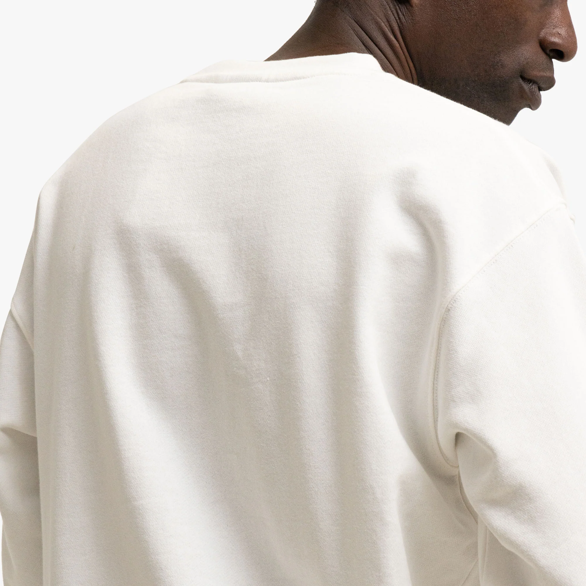 Manastash Collegiate Crewneck White - Image 5
