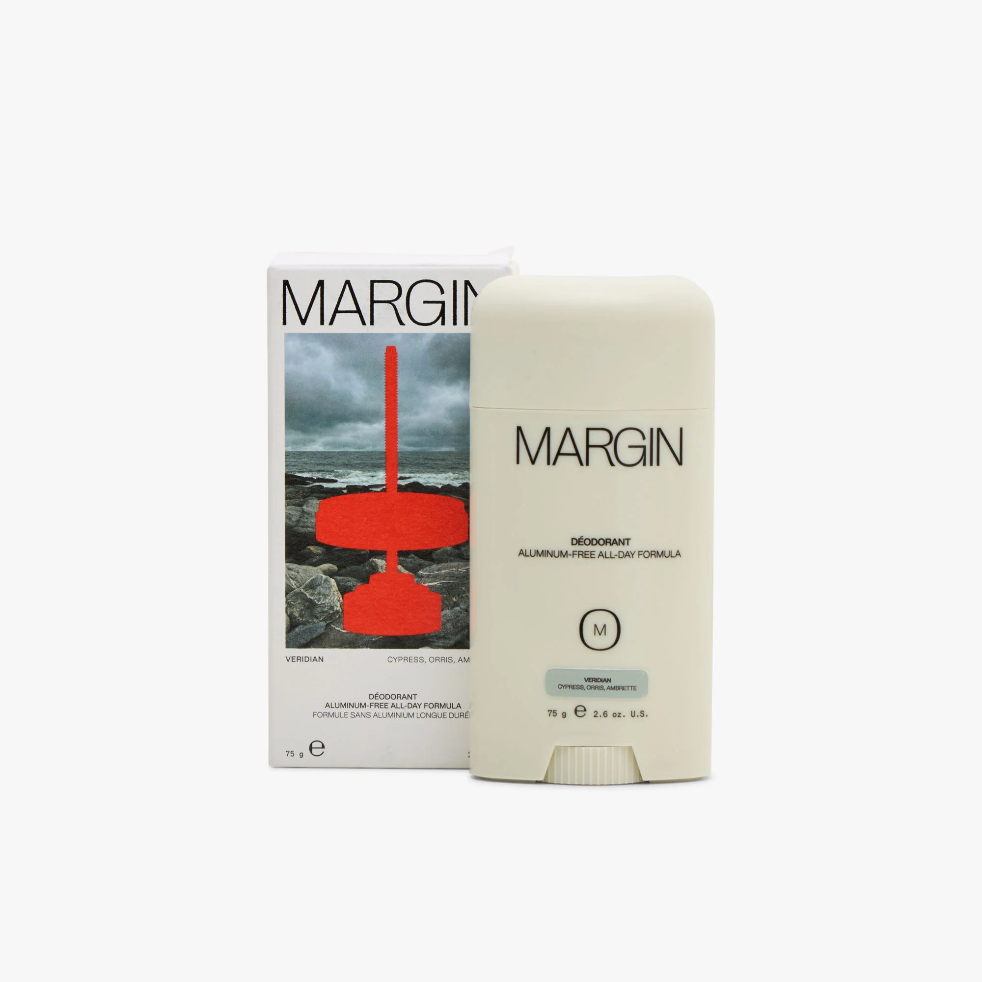 Margin Aluminium Free Clean Performance Deodorant Veridian - Image 4