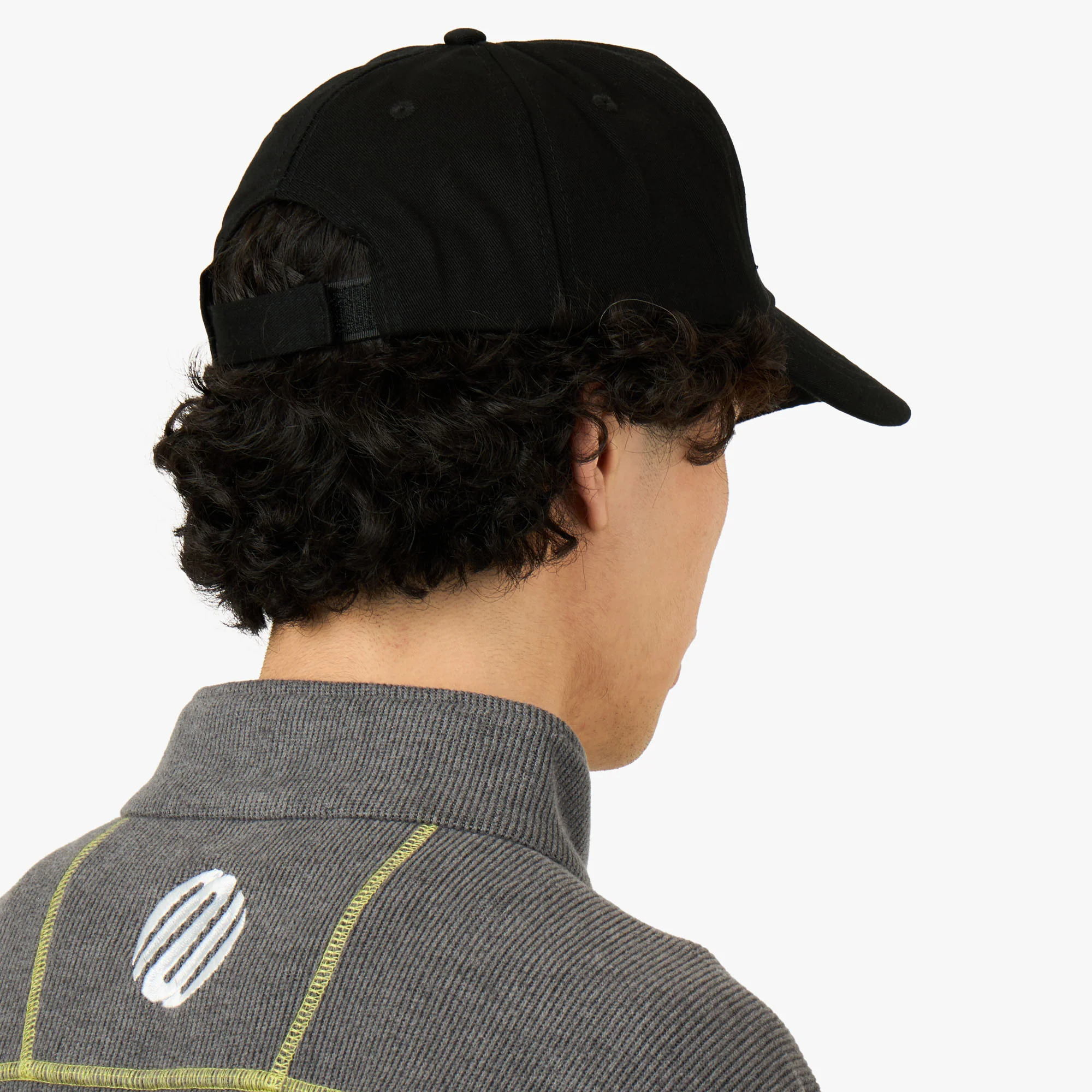 Metalwood Logo 5-Panel Hat Black - Image 3
