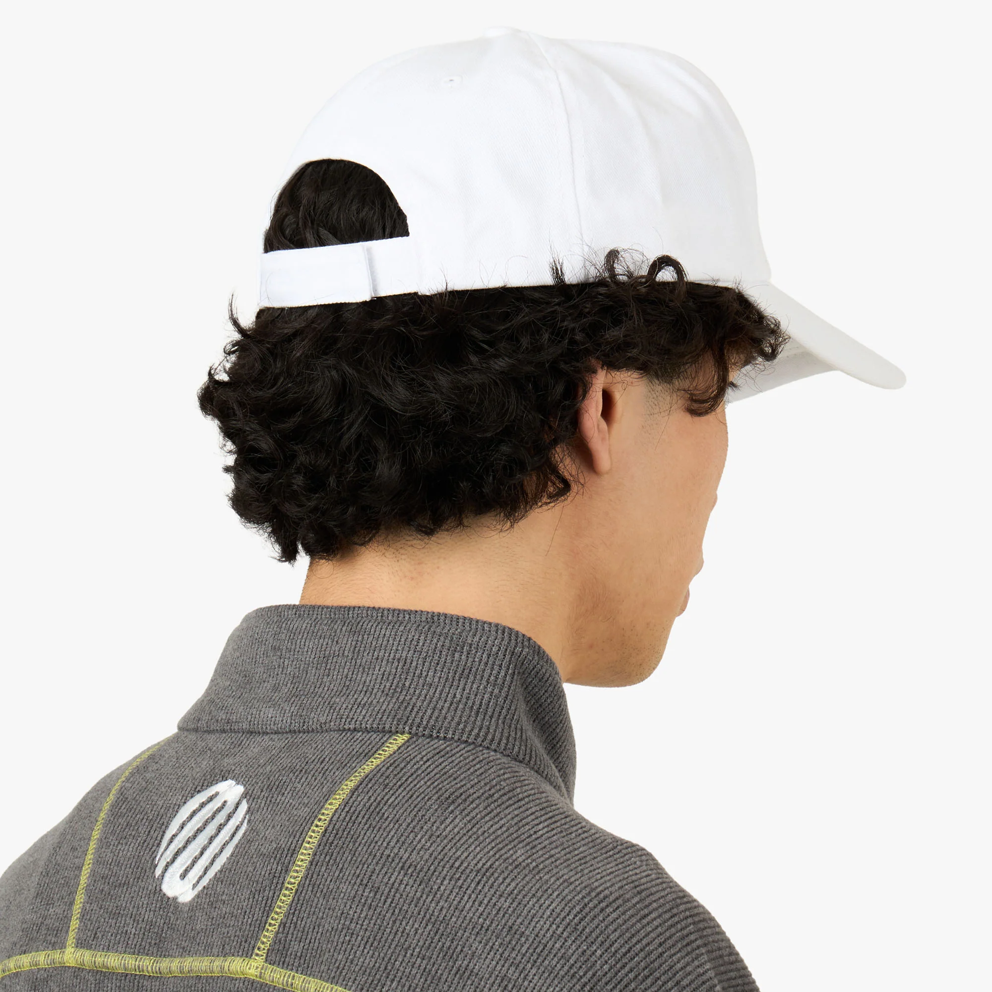 Metalwood Logo 5-Panel Hat White - Image 3