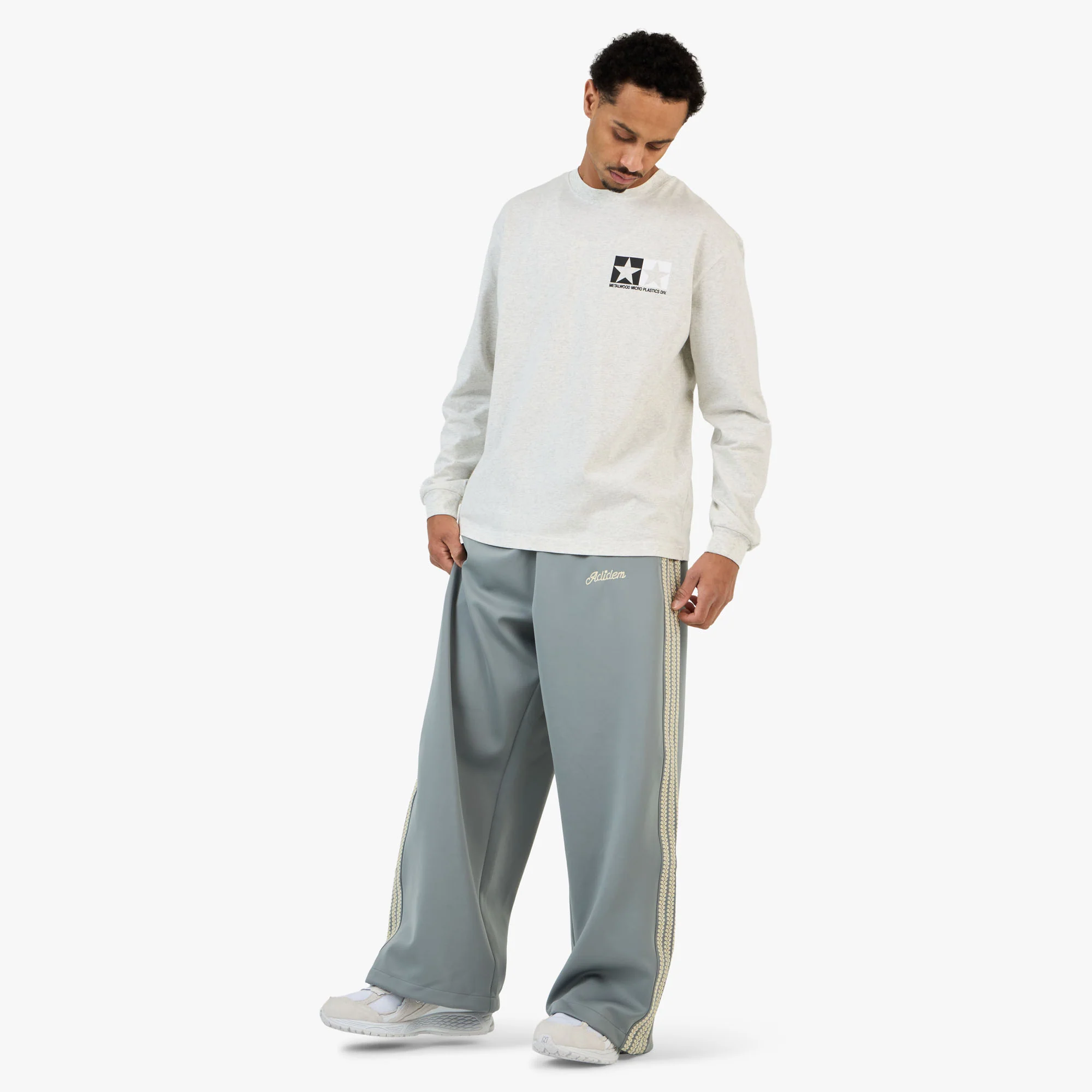 Metalwood Microplastics Longsleeve Heather Grey - Image 6