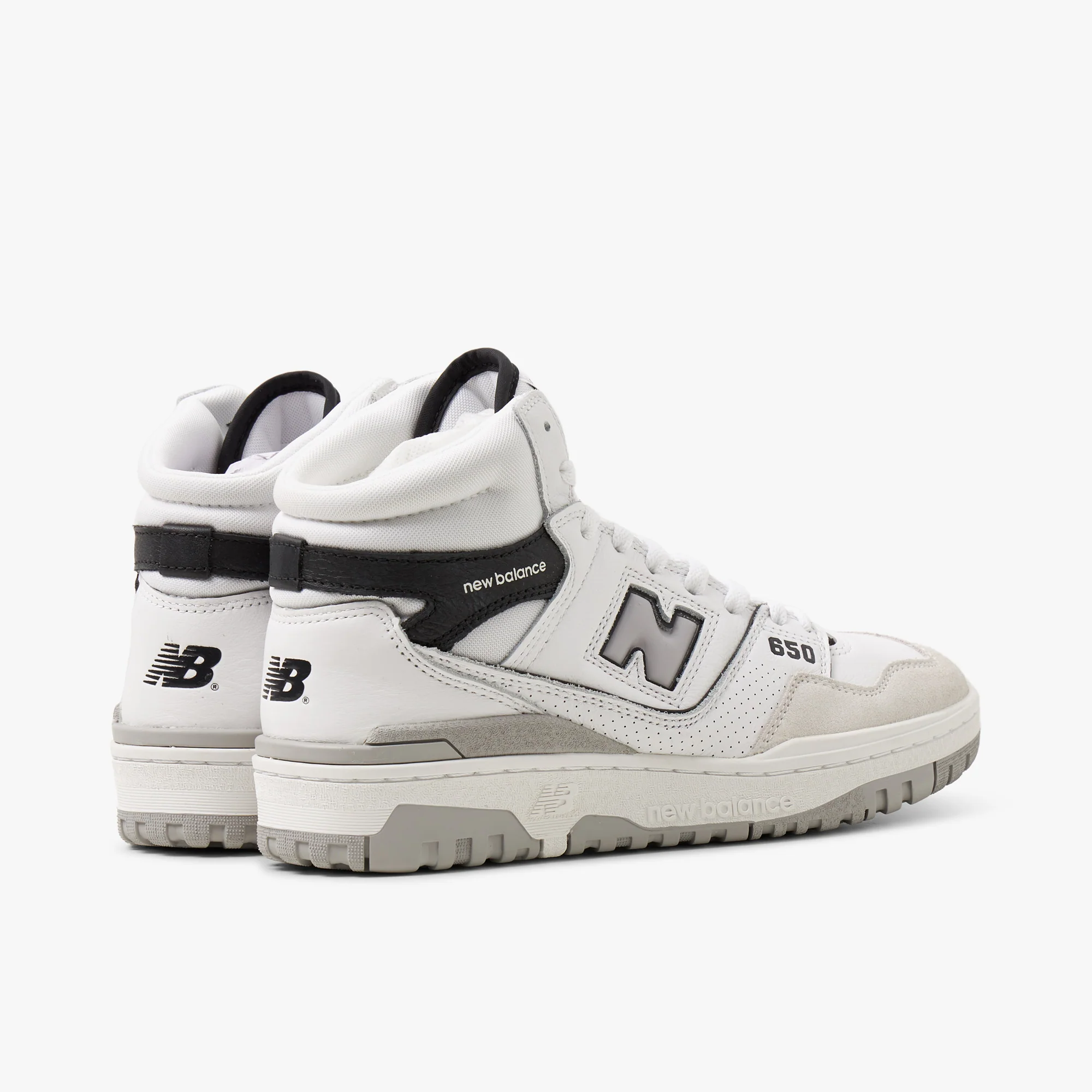 New Balance BB650RWH White / Black - Image 4