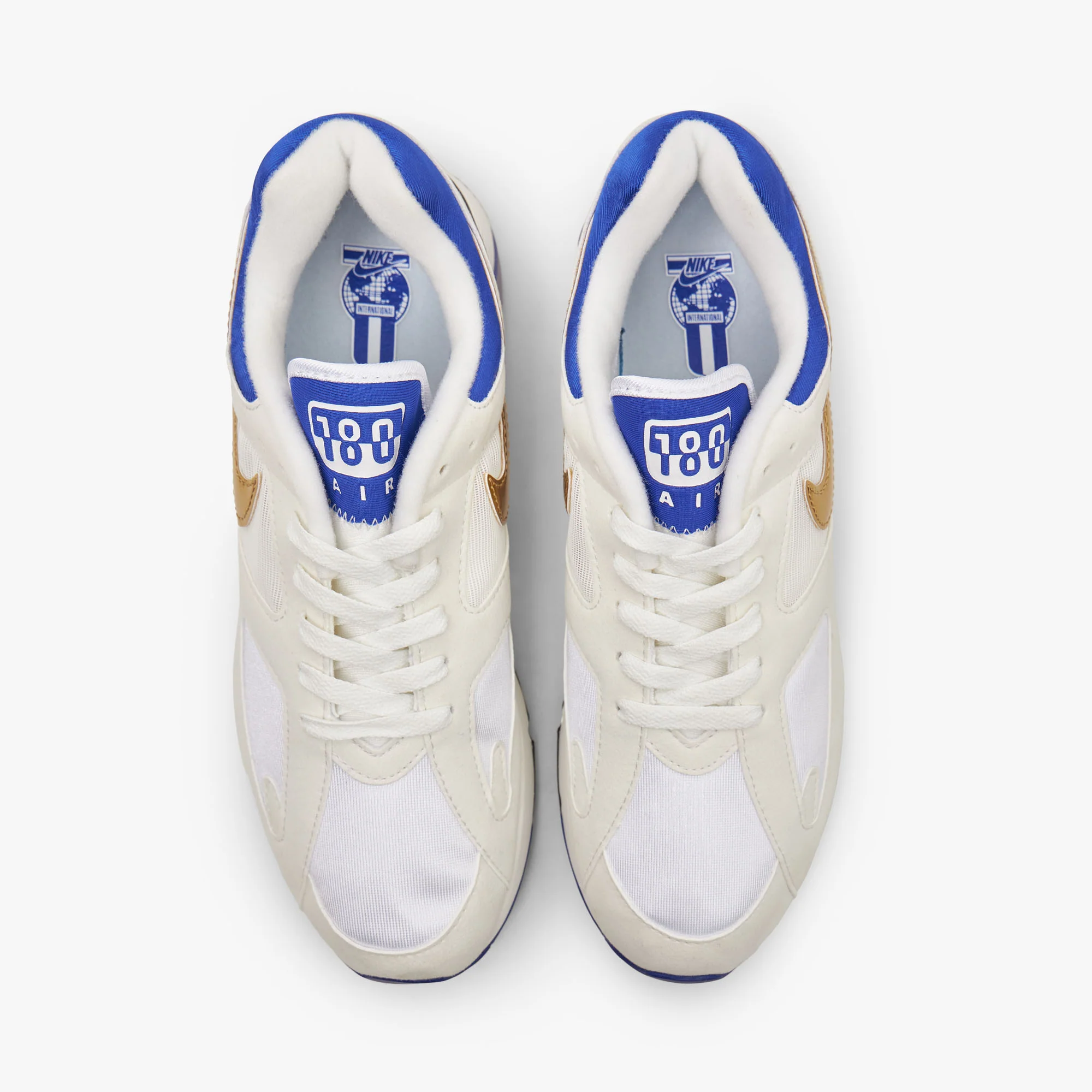 Nike Air 180 Summit White / Metallic Gold - Concord - Image 5