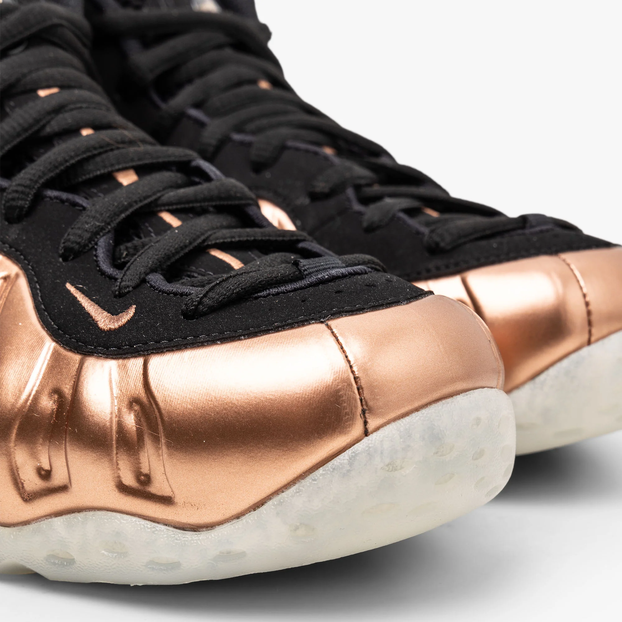 Nike Air Foamposite One Black / Metallic Copper - Off Noir - Image 6