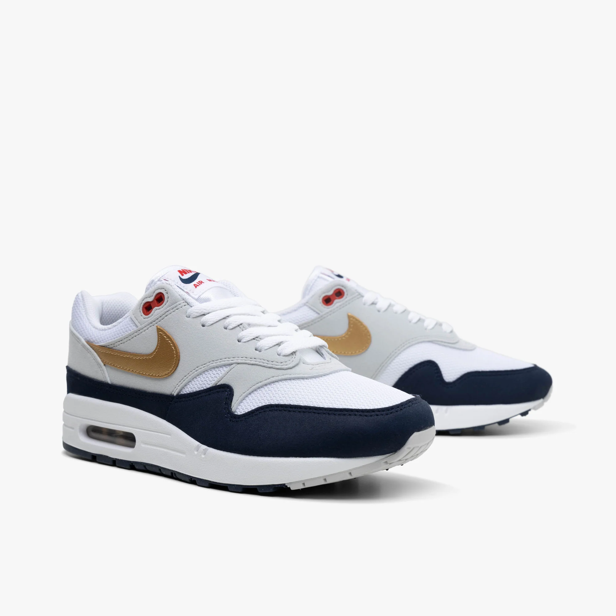 Nike Air Max 1 Obsidian / Metallic Gold - White - Image 3