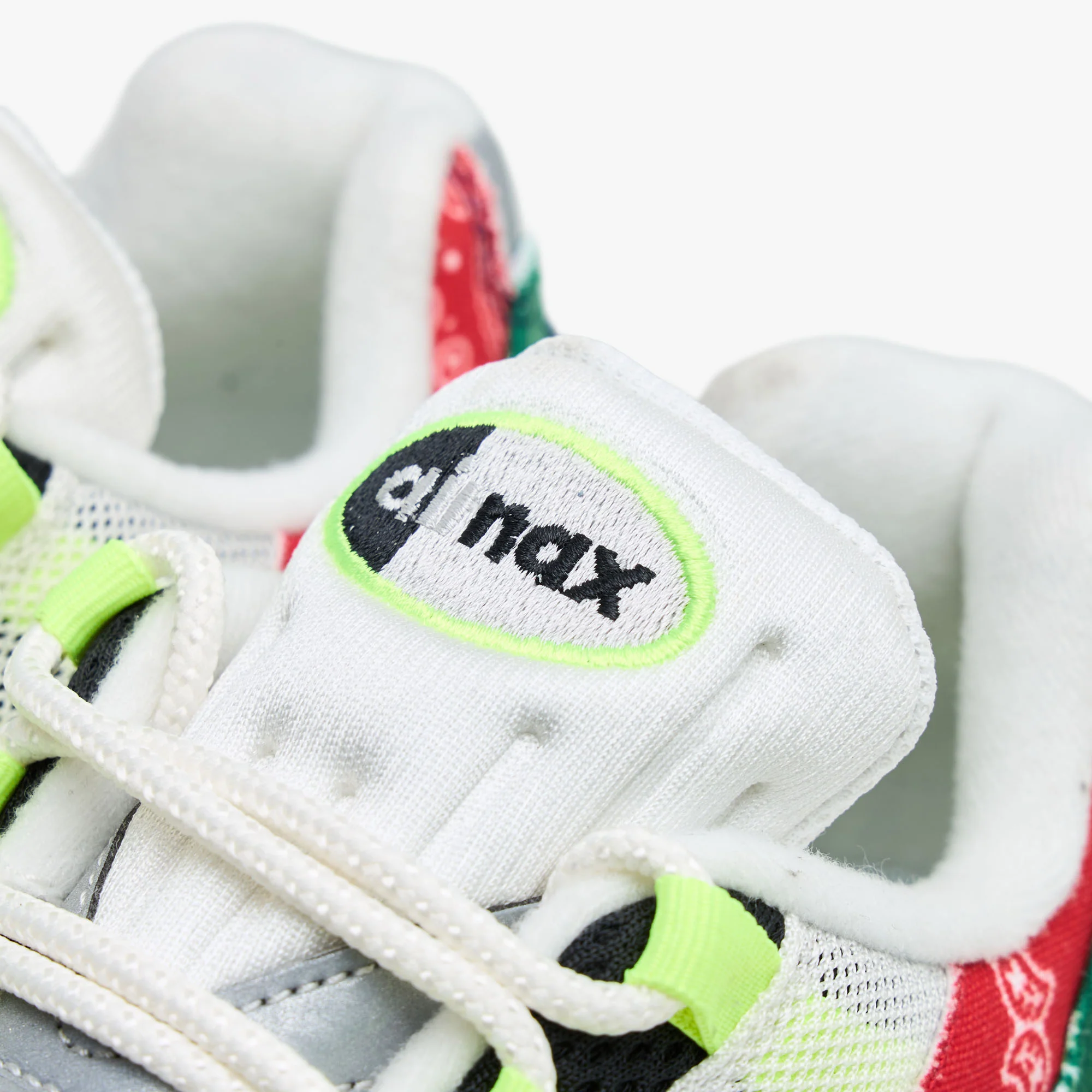 Nike Air Max 95 Big Bubble Sail / Volt - University Red - Image 7