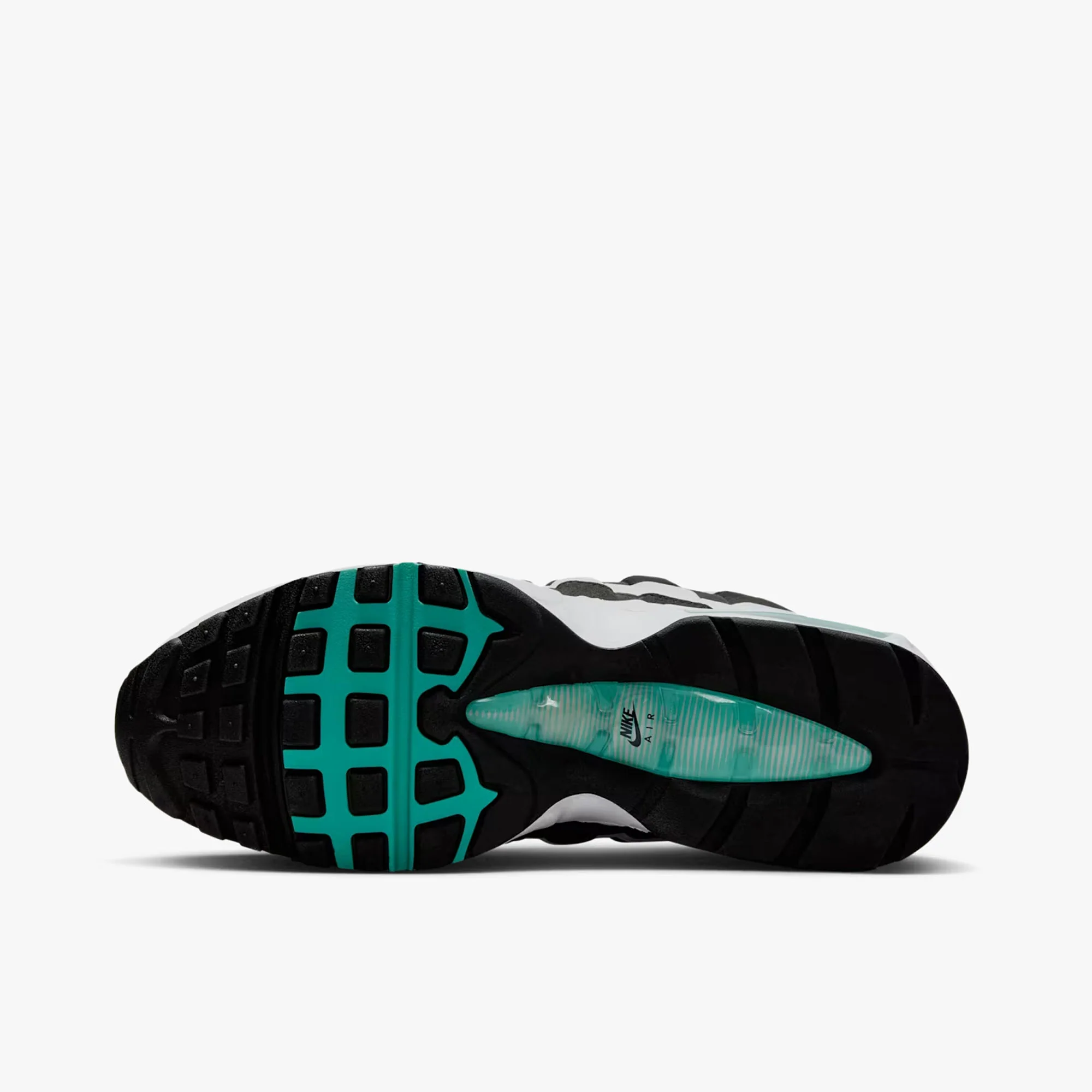Nike Air Max 95 OG White / Hyper Jade - Black - Image 5
