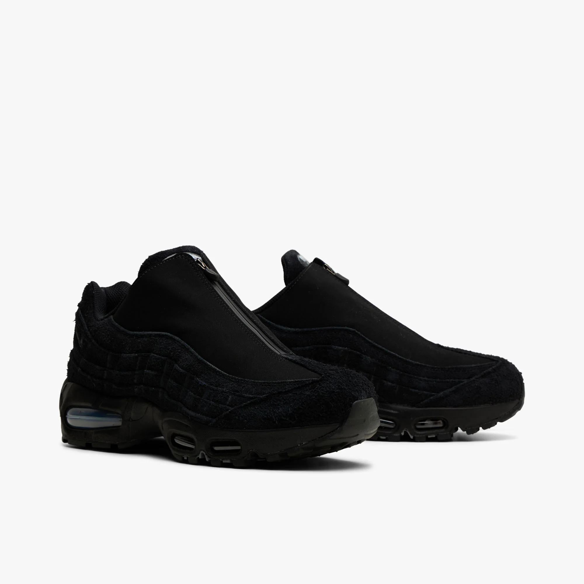 Nike Air Max 95 Zip SP Black / Anthracite - Metallic Cool Grey - Image 3