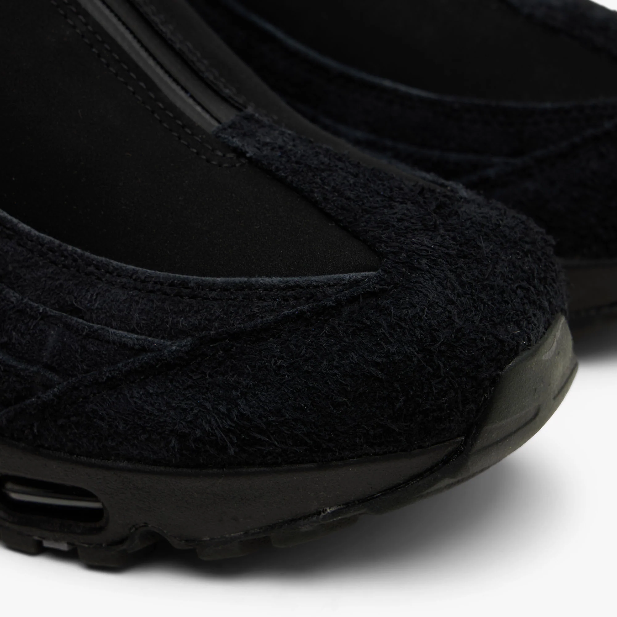 Nike Air Max 95 Zip SP Black / Anthracite - Metallic Cool Grey - Image 6