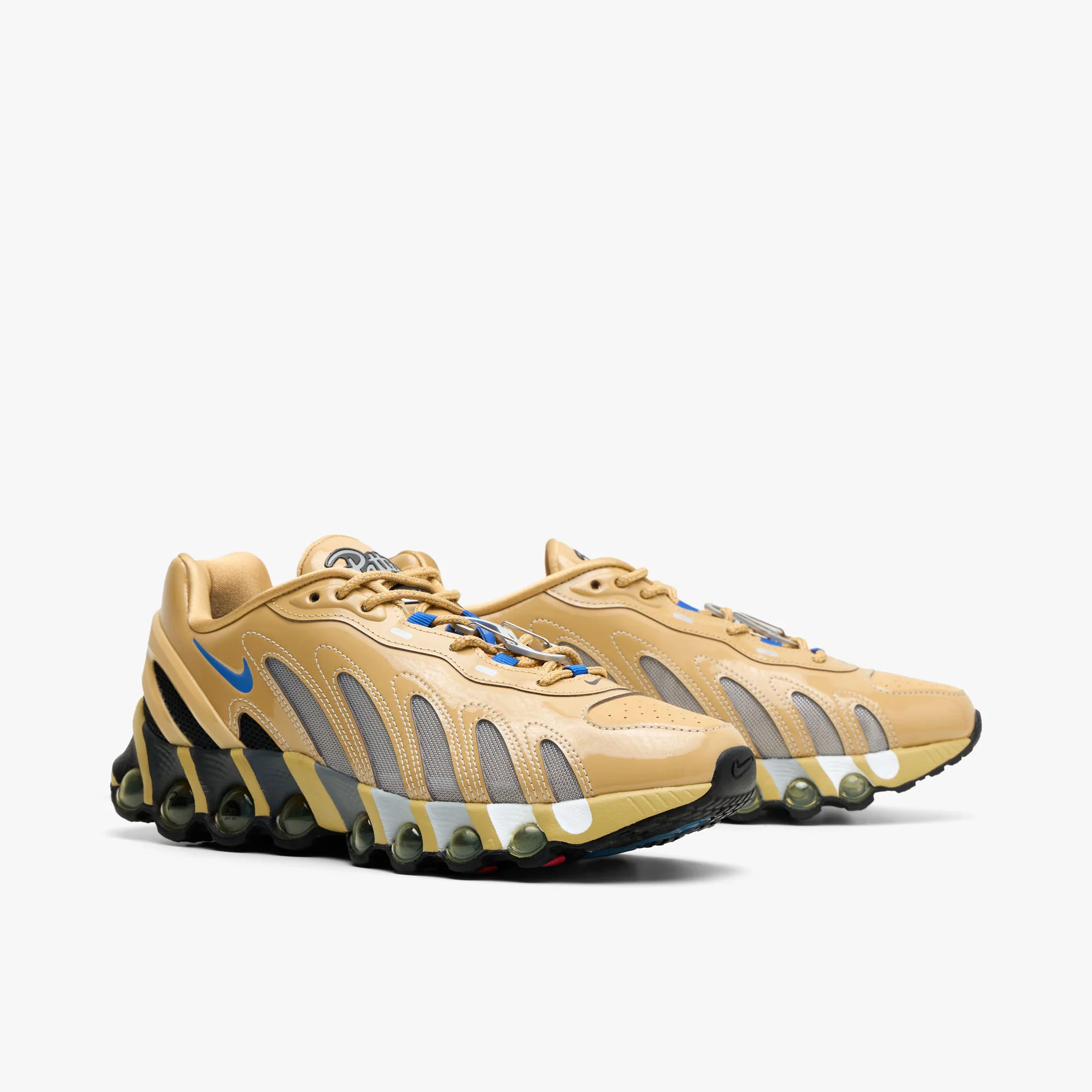 Nike x Patta Air Max Dn8 Club Gold / Metallic Silver - Game Royal - Image 3