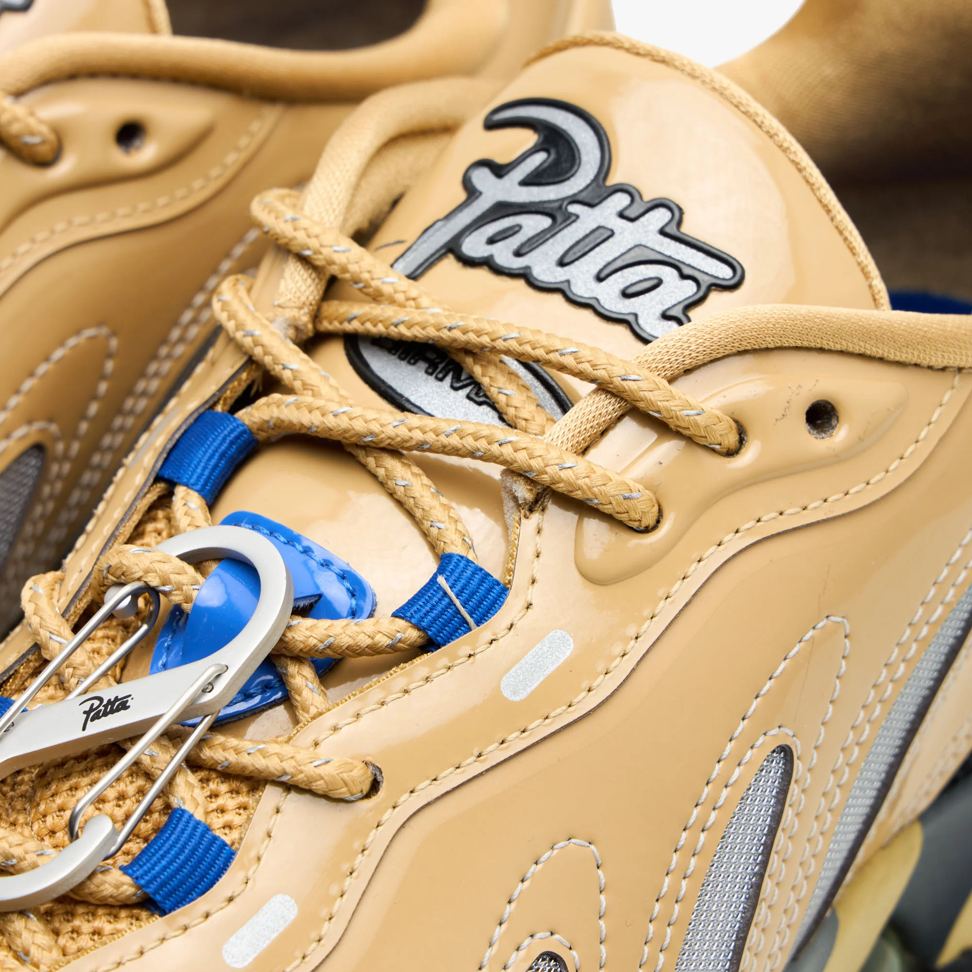 Nike x Patta Air Max Dn8 Club Gold / Metallic Silver - Game Royal - Image 7