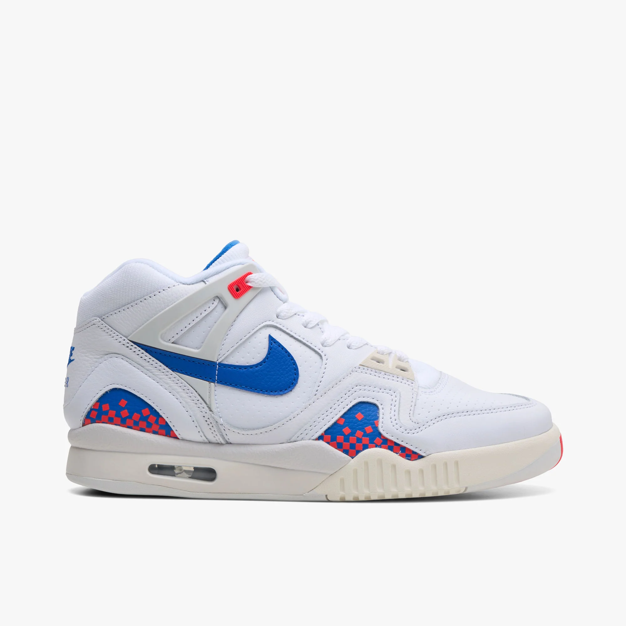 Nike Air Tech Challenge II White / Royal Blue - Laser Crimson