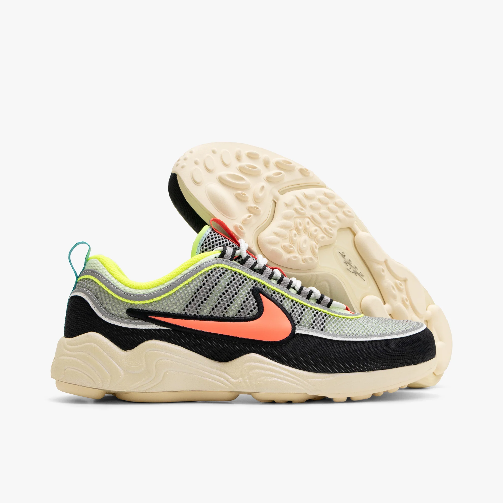 Nike Air Zoom Spiridon Barely Volt / Hot Punch - Volt - Image 2