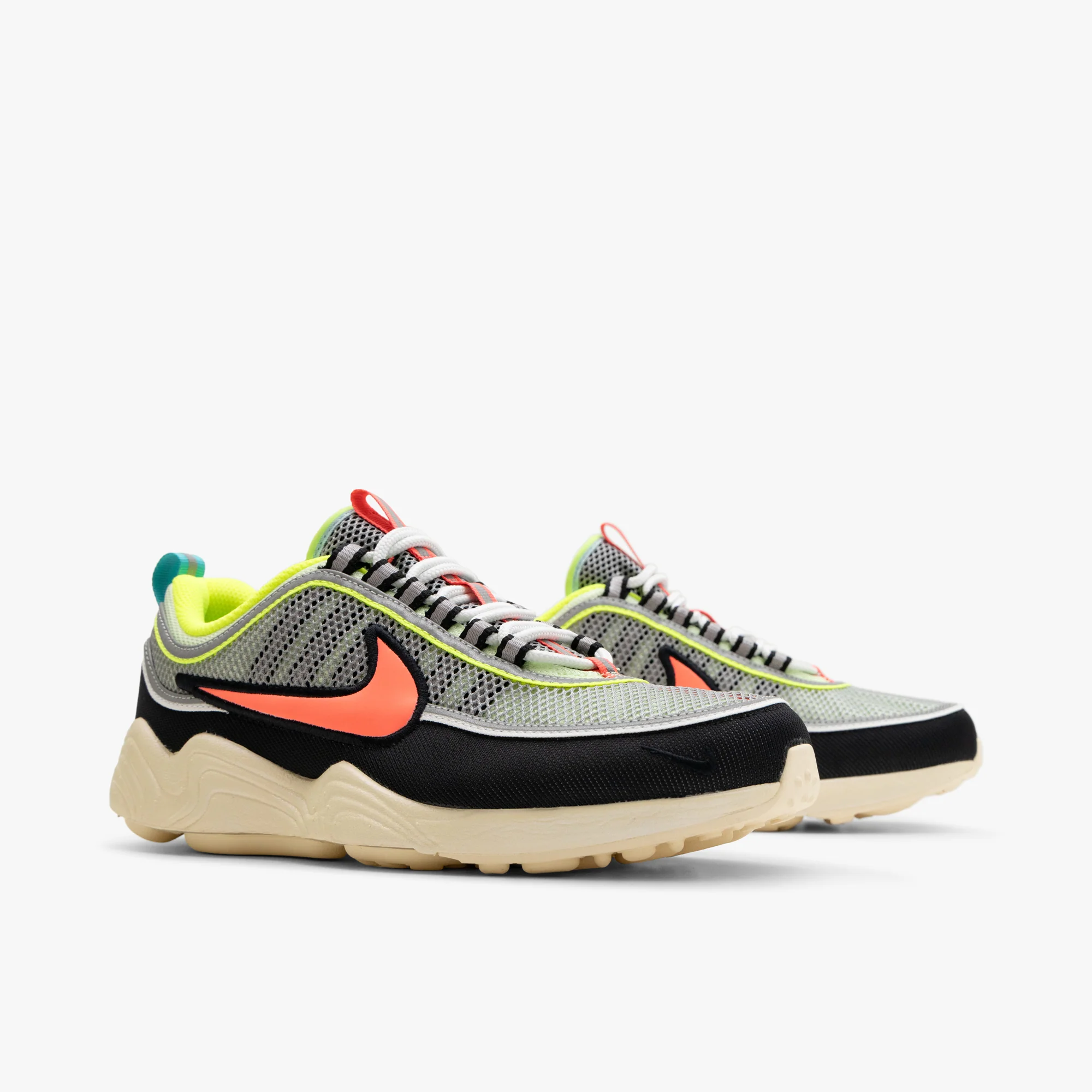 Nike Air Zoom Spiridon Barely Volt / Hot Punch - Volt - Image 3
